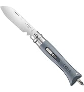 OPINEL No. 09 DIY, Acier Sandvik modifié 12C27, Dénudeur, Coupe-fil, 2 embouts, Gris...