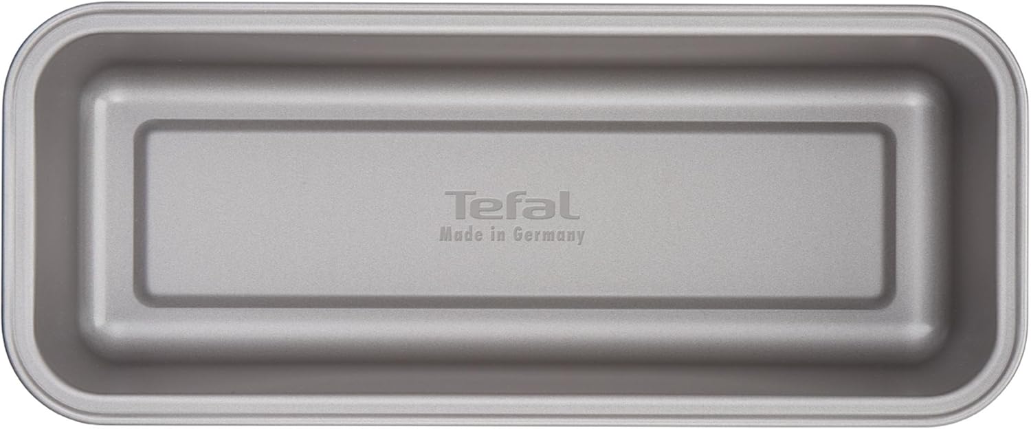 Tefal - Delibake moule à cake, 30 cm, acier carbone rouge J1640114