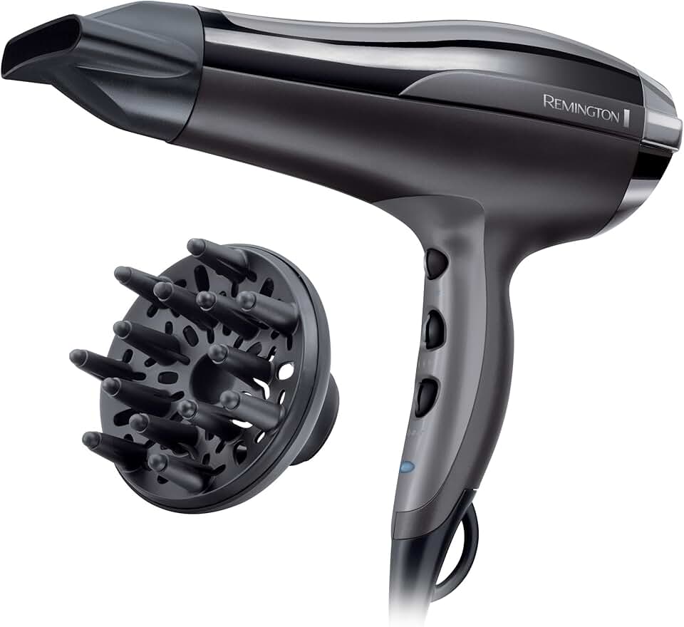 Remington - Pro-Air Turbo - compact - 2400W, ionique, 3 températures, D5220