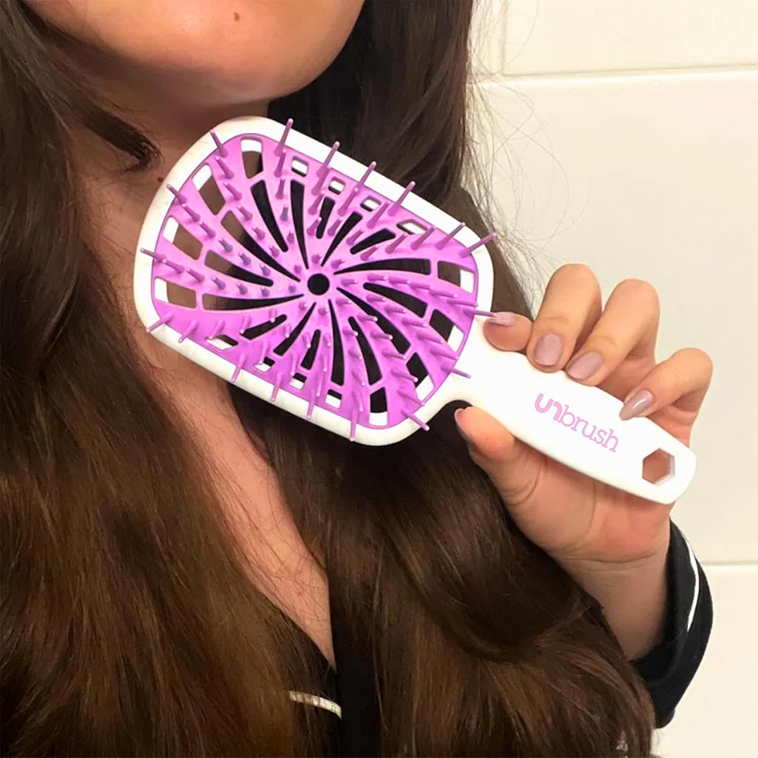 FHI Heat - UNbrush Plus - ultra légère, démêlage doux, 84 poils UltraFlex