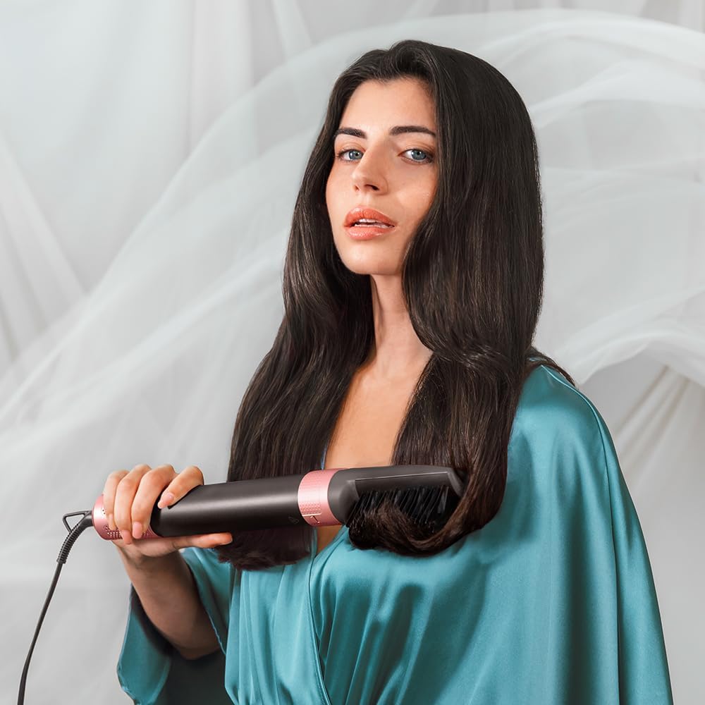 Cecotec - AirGlam 14in1 - Brosse soufflante 1400W, 3 temp., 14 têtes