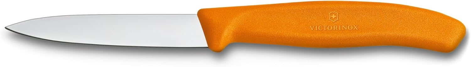 Victorinox - Swiss Classic - 8 cm - Set couteaux tranchants inox, orange