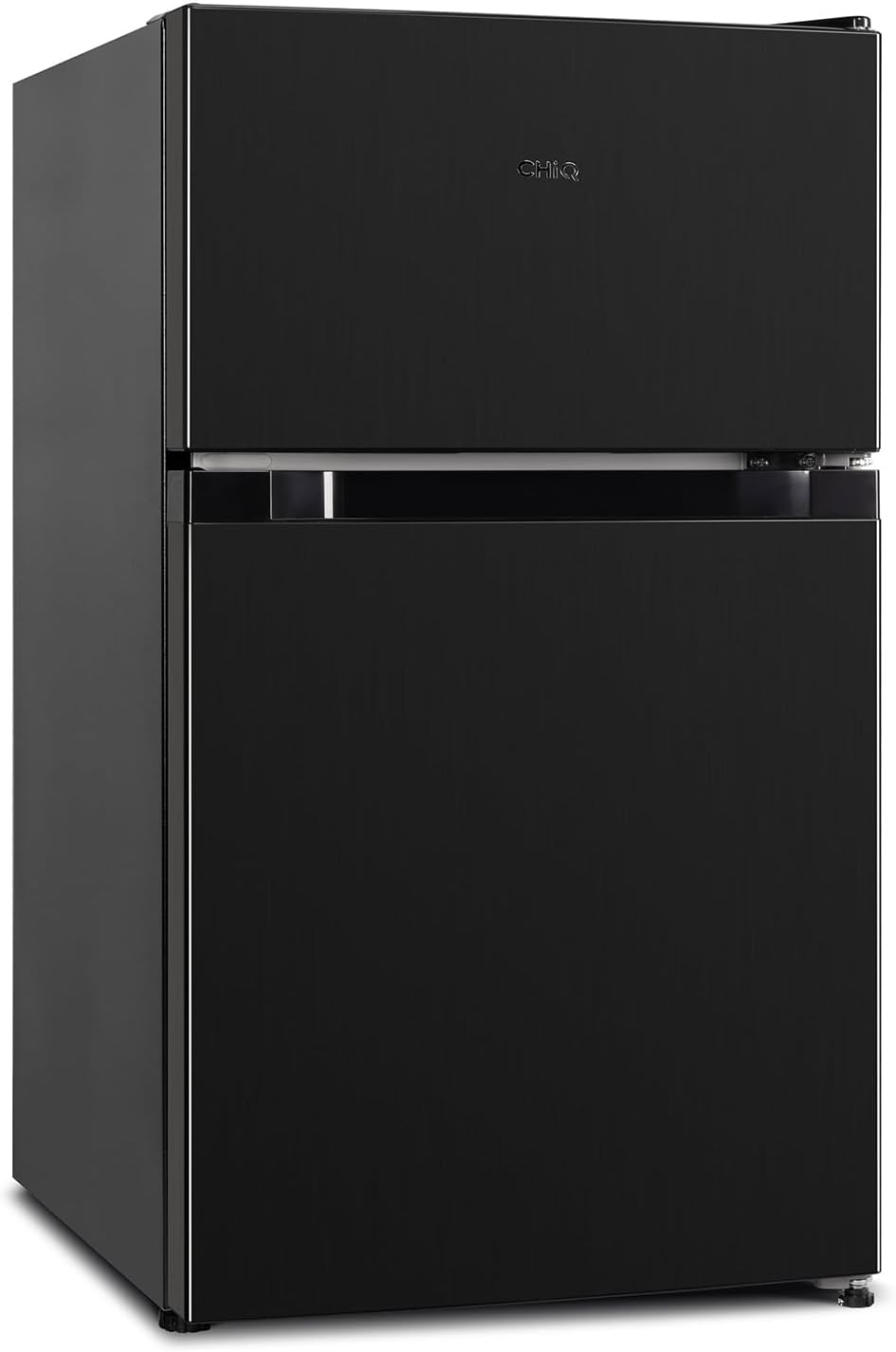 CHIQ - réfrigérateur congélateur haut, 86L, portes réversibles, congélateur 4*, machine à glaçons, classe E