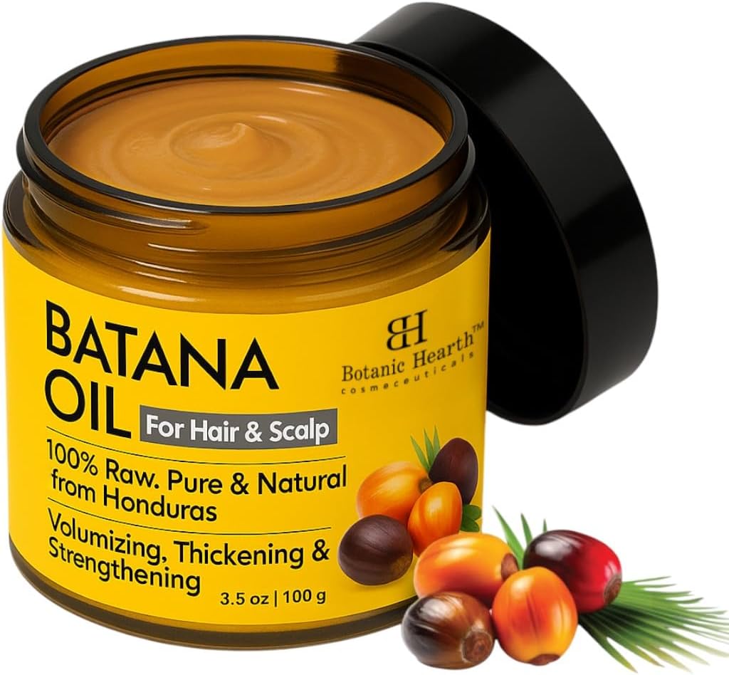 Botanic Hearth - Huile Batana 103,5 ml - soin nourrissant cheveux/peau
