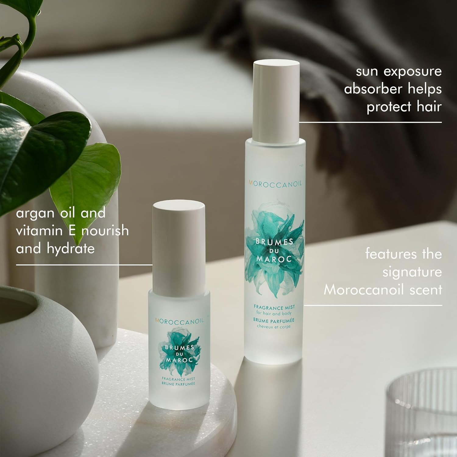 Moroccanoil - Refresh & Nourish, cheveux foncés, soin rapide