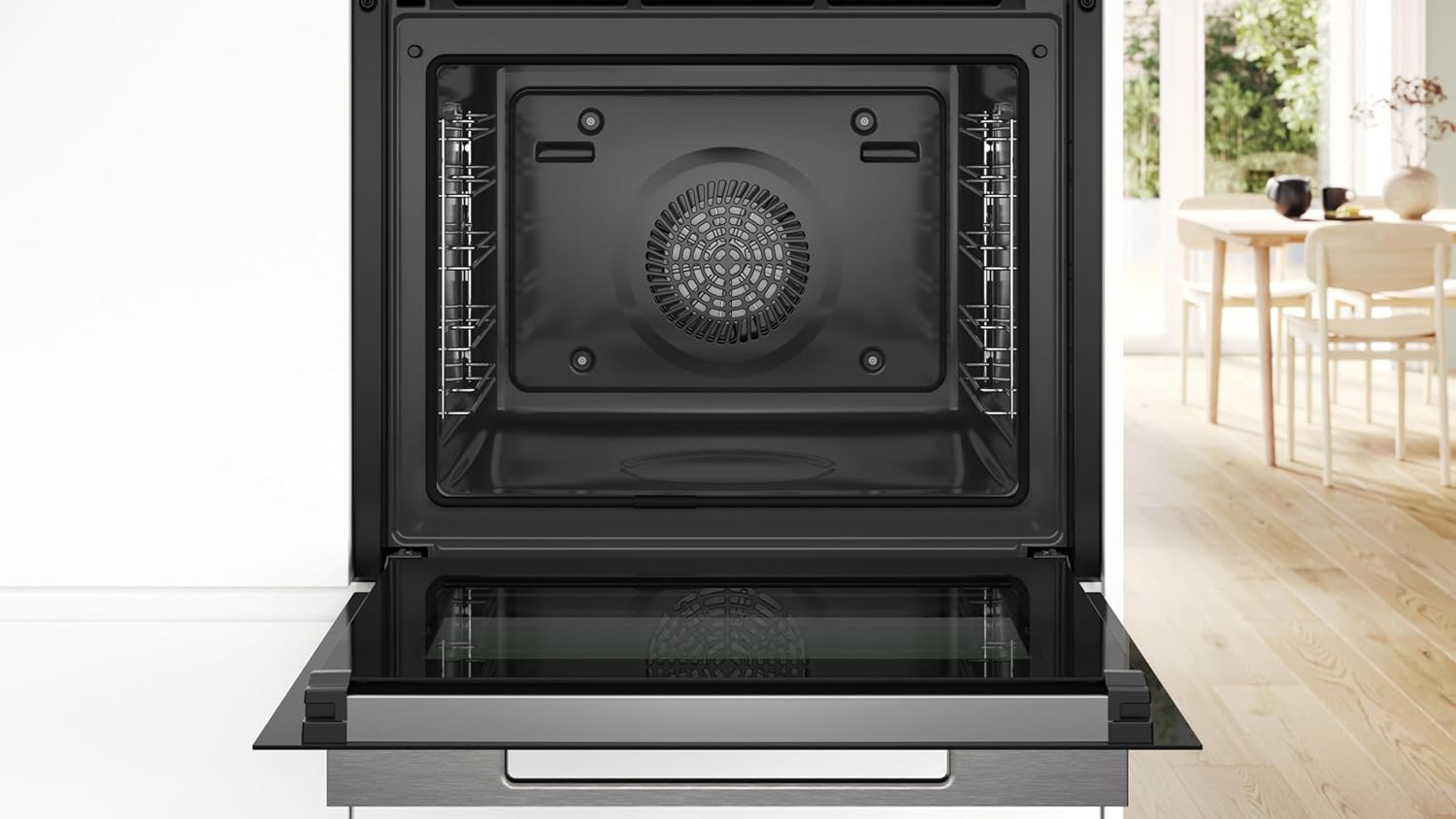 Bosch - Four encastrable Série 8 - noir - multifonction, grande capacité, HRG7764B1