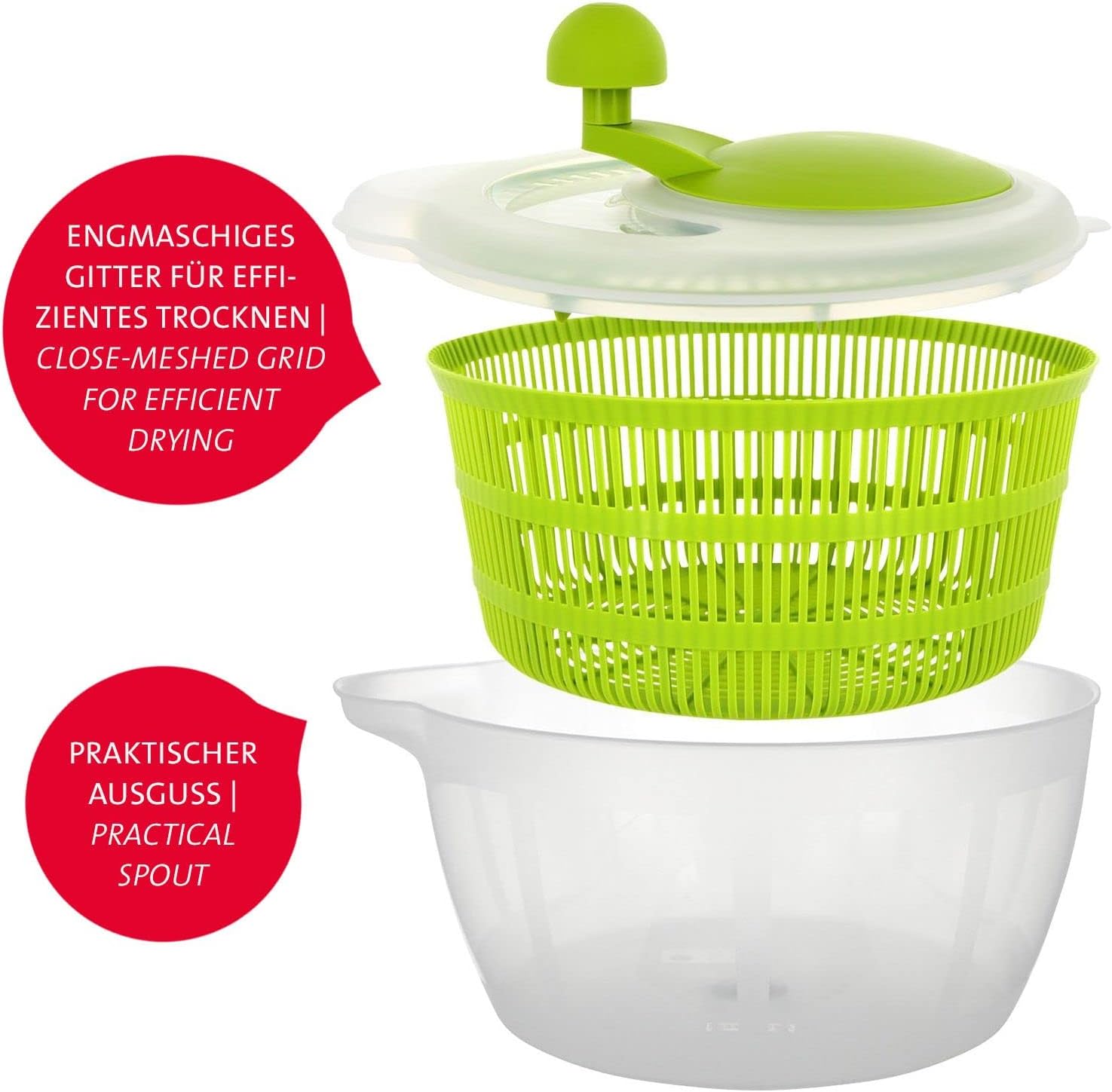 Westmark - Fortuna - 5L essoreuse et shaker 0,5L sans BPA - 243222E7