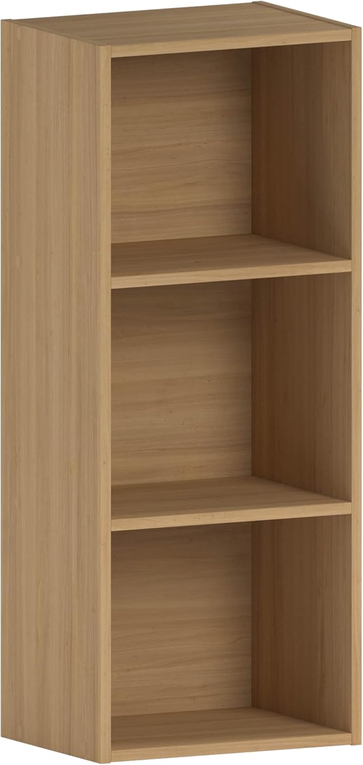 Vida Designs - Oxford série - bibliothèque 3 niveaux chêne - compacte et moderne
