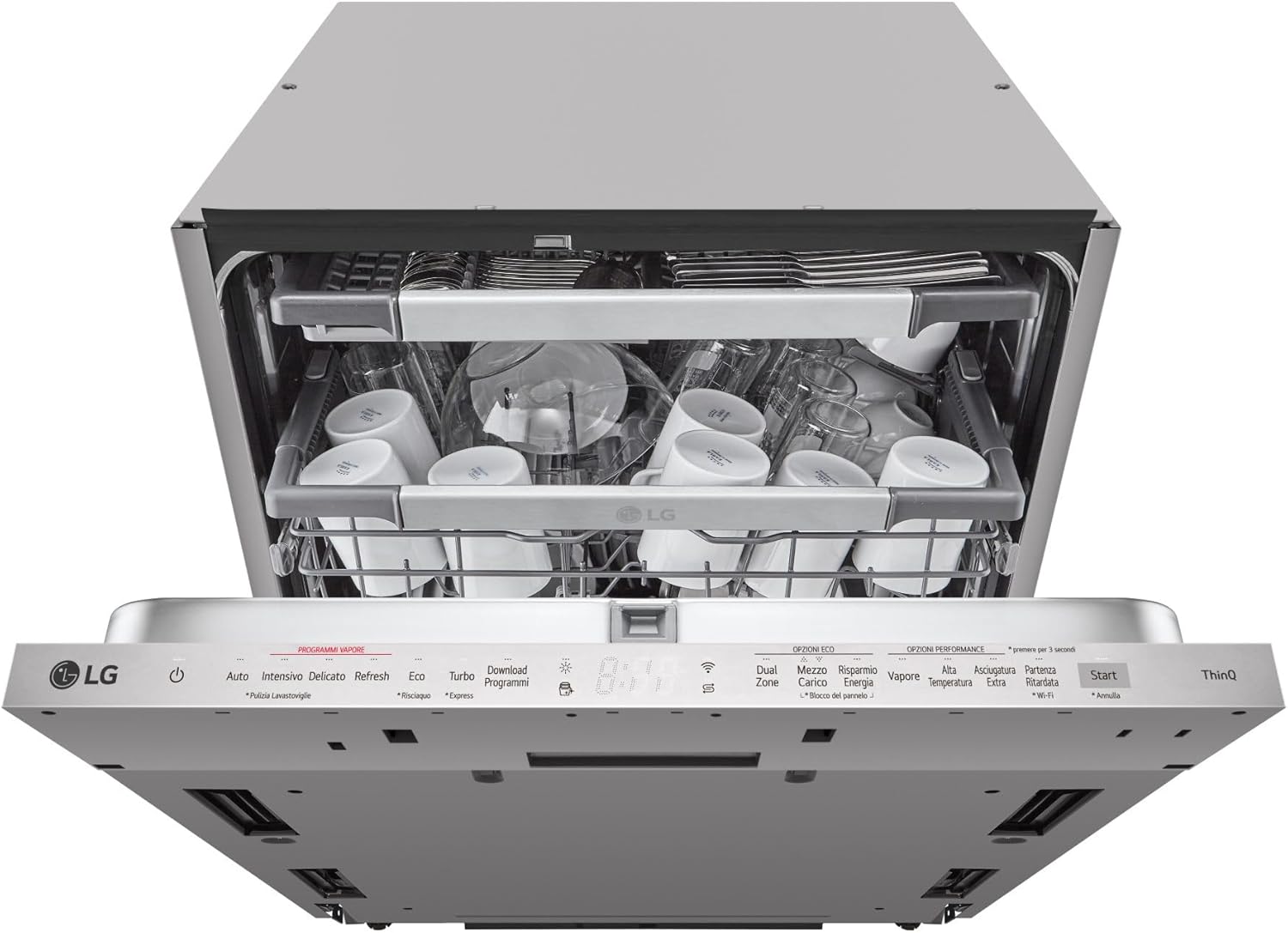LG - 60 cm,  encastrable ,14 couverts, silencieux, 