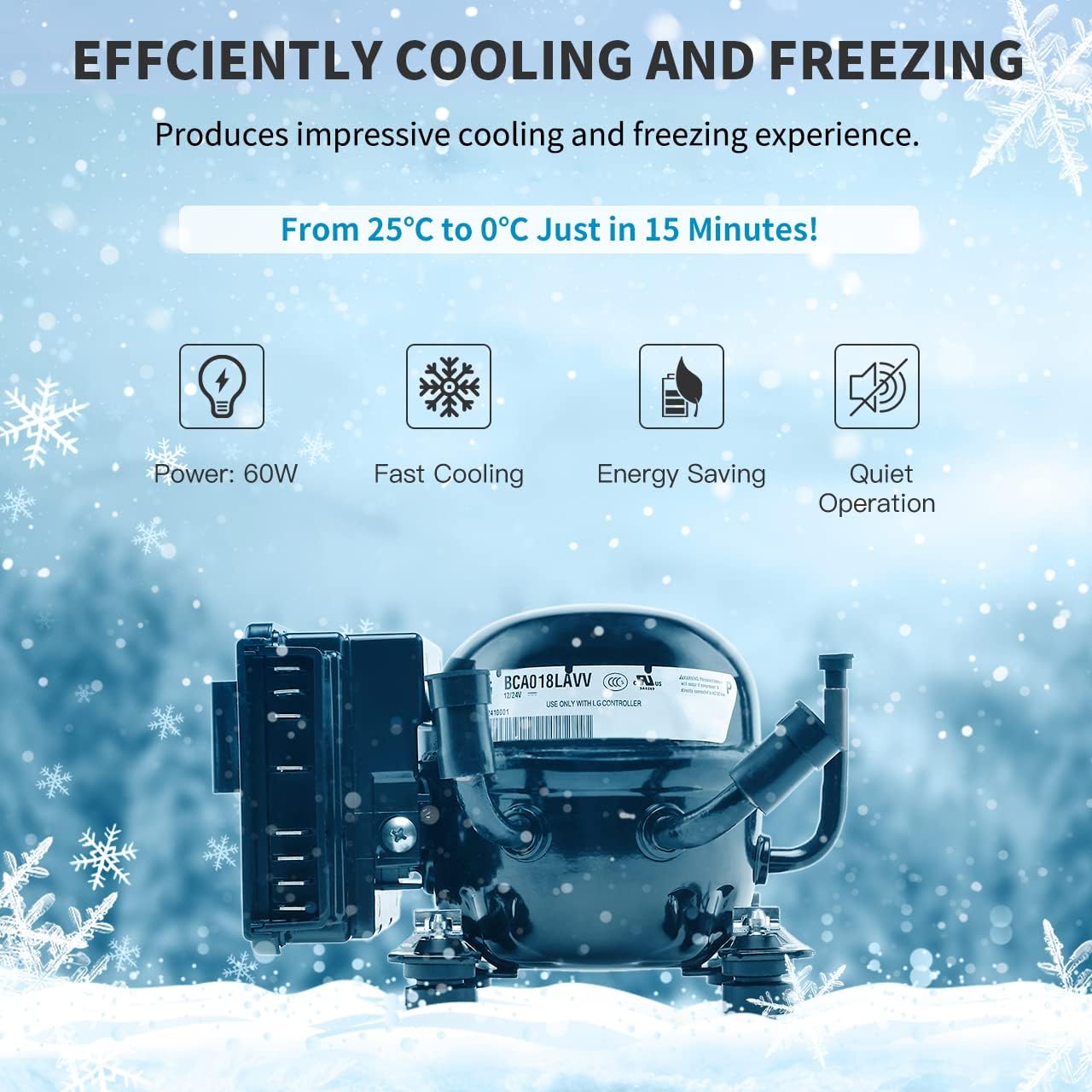 Alpicool - CX40 - 40L - réfrigérateur/congélateur portable, compression, maison/camping - CX40