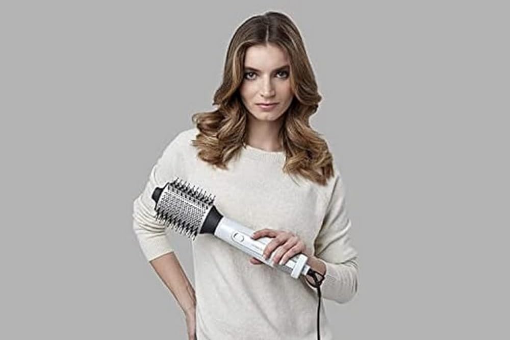 Remington - Brosse soufflante Hydraluxe - 1200W, 3 températures, céramique, ionique - AS8901