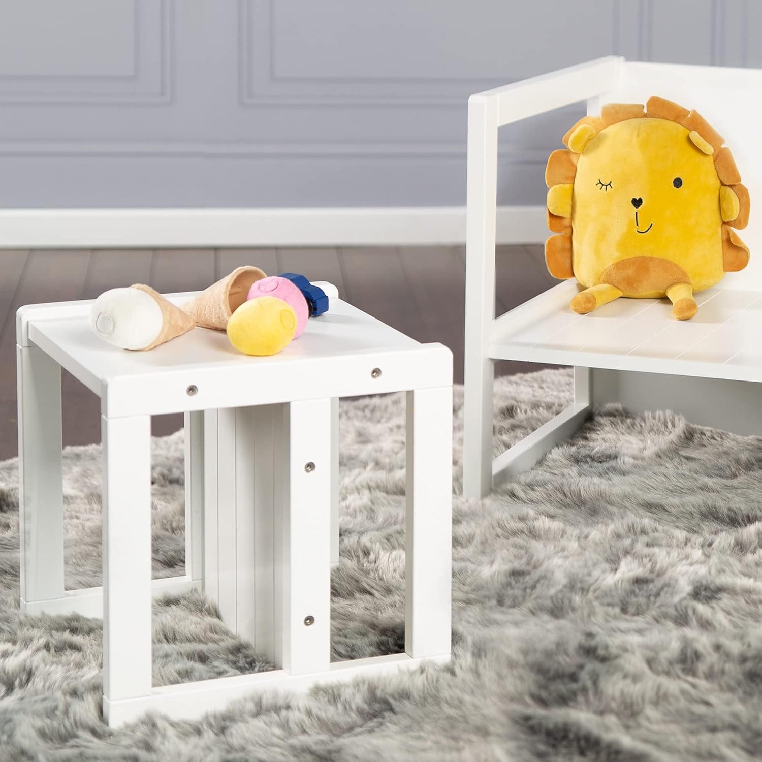 roba - Chaise enfant réversible 3 hauteurs - 30x30 cm - 60 kg max