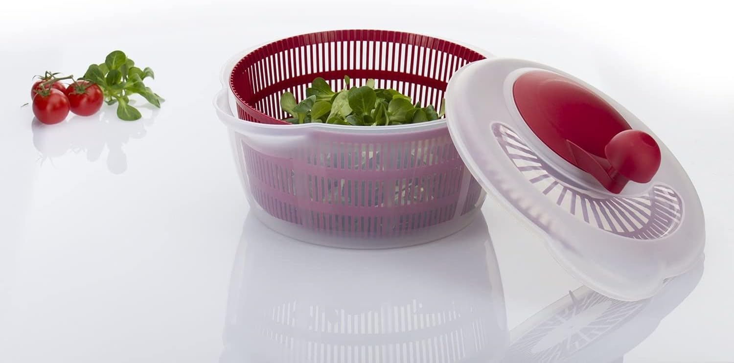 Westmark - Fortuna - 5L - essoreuse et coupe-légumes inox/Plastique, 243222E9