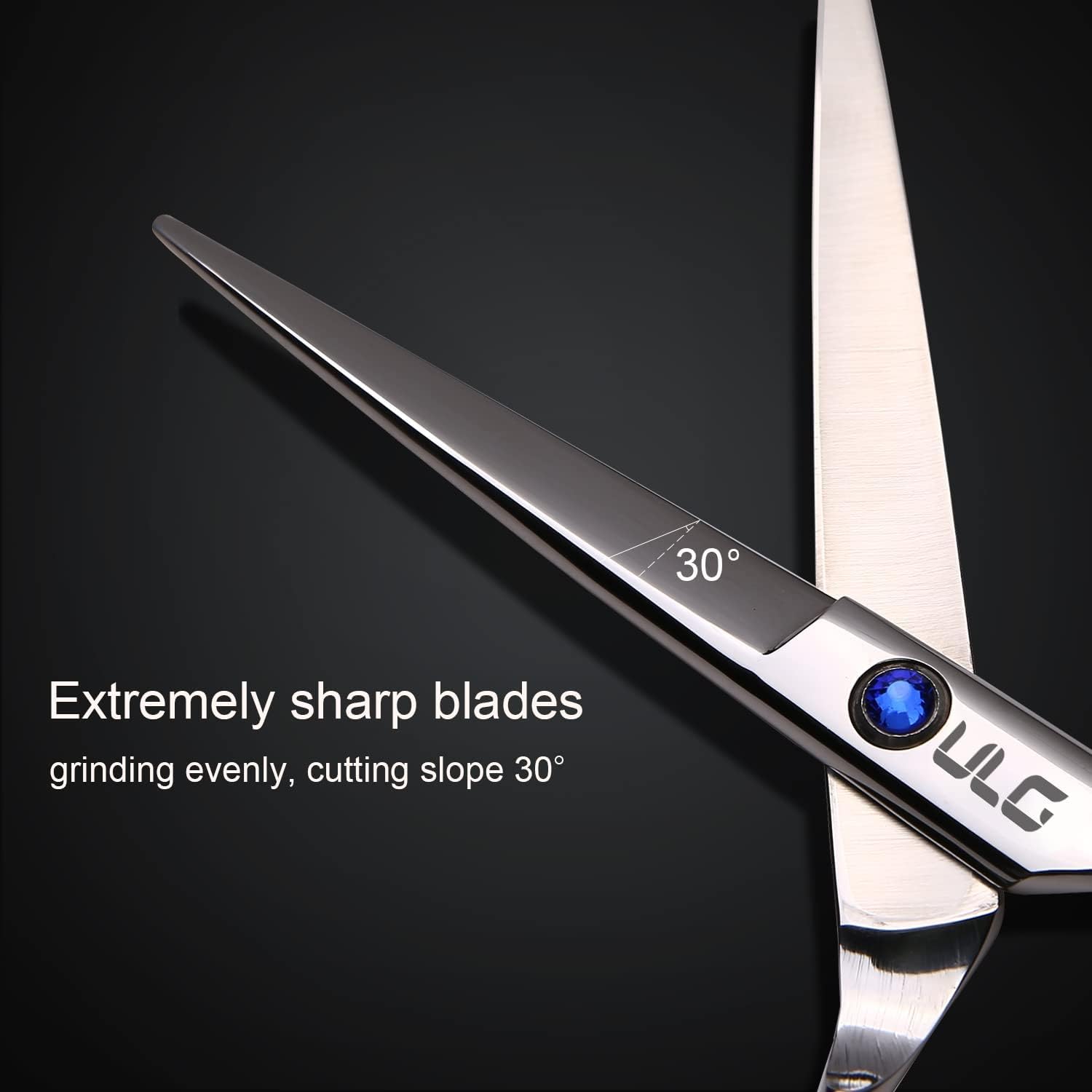 Ulg - Extra Sharp - 16,5 cm - Acier inoxydable japonais, repose-doigt amovible