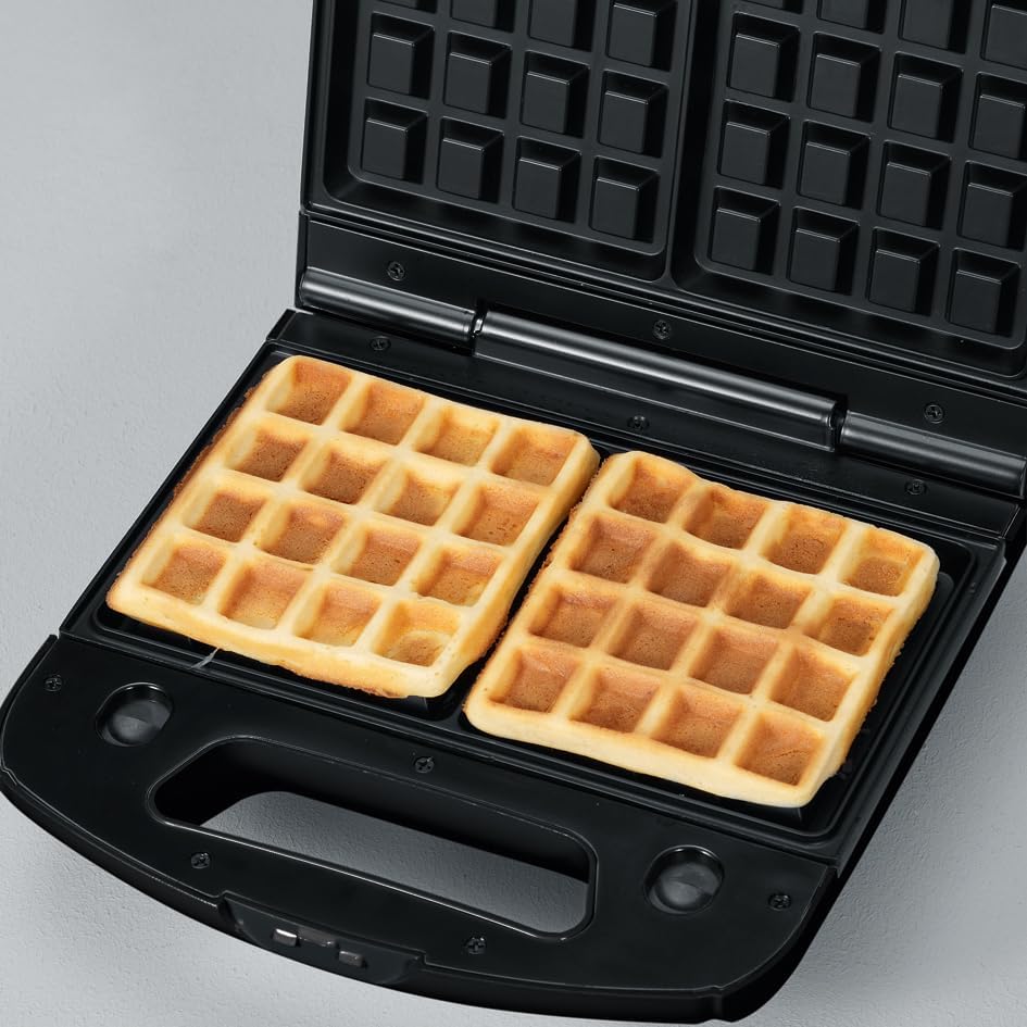 Severin - 3-en-1 toaster/gril/gaufres - 1 000W - cuisson rapide - SA 2968