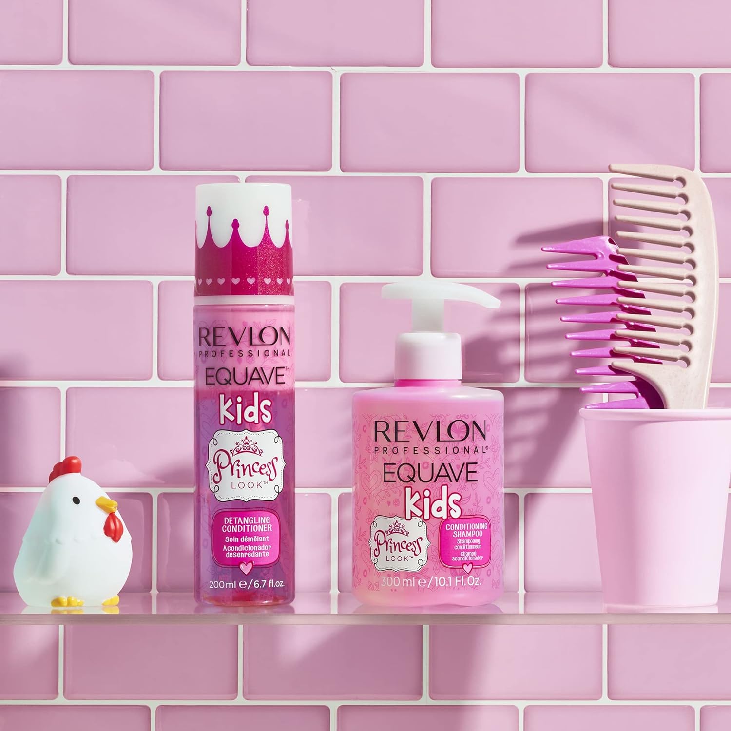 Revlon Professional - Equave Kids - 200ml - Soin démêlant sans rinçage, nourrit et protège, sans paraben ni sulfate