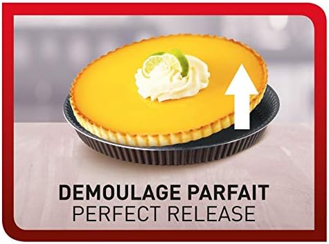 Tefal - PerfectBake - moule à tarte 30cm, antiadhésif, aluminium recyclé, J5542102