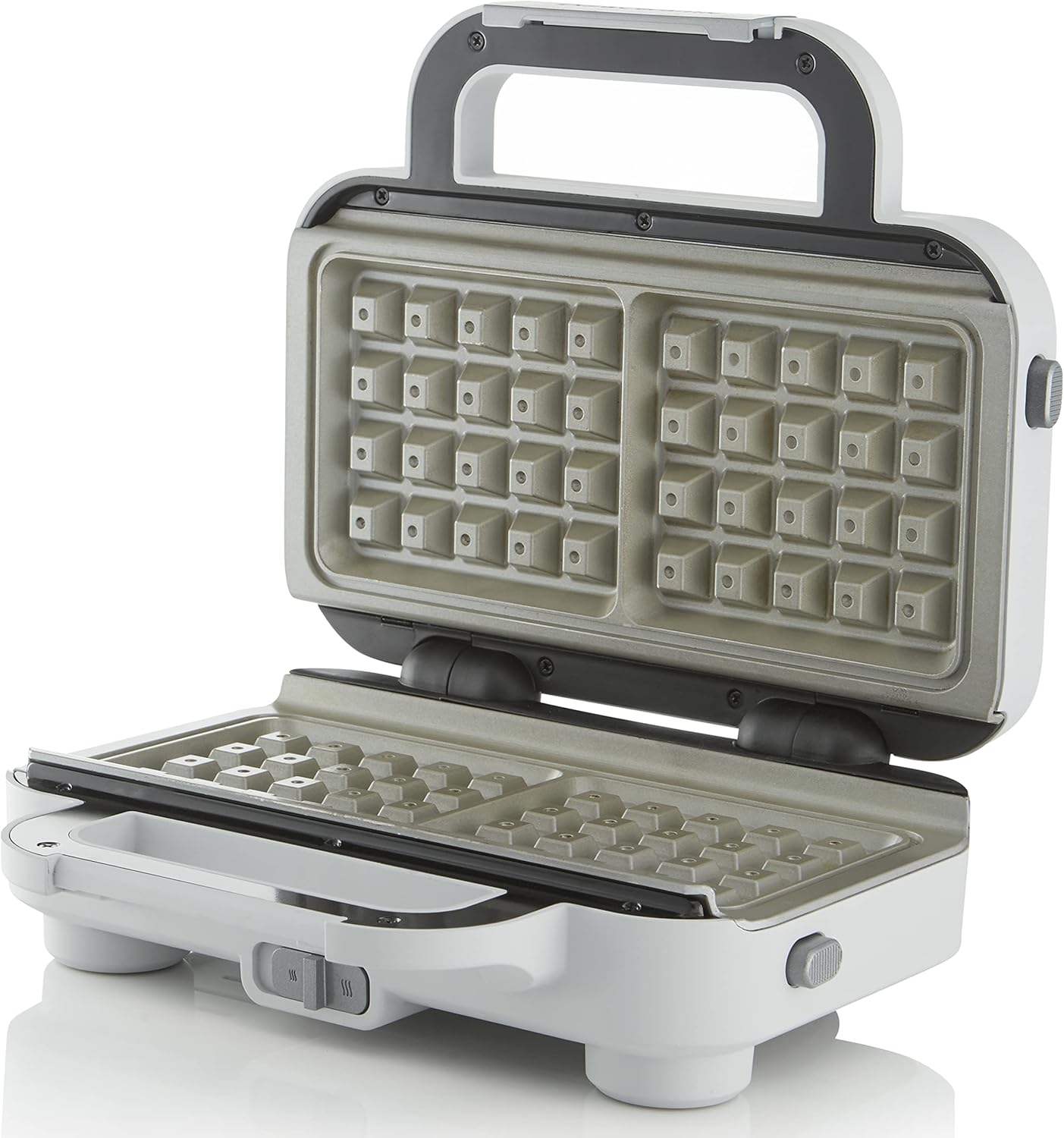 Breville - Machine à gaufres série VST072X - compacte - Gris/Argent - VST072X