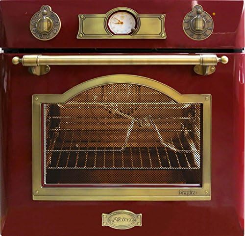 Kaiser Empire - bordeaux 60 cm - four encastrable rétro, grill, 67L, EH 6355
