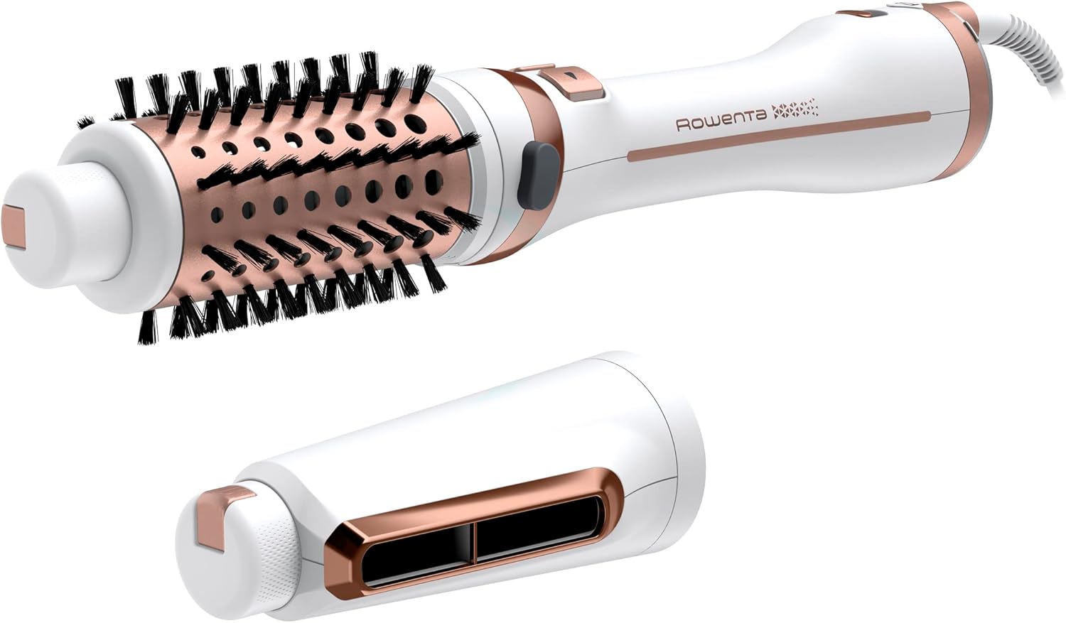 Rowenta - Brosse rotative Ultimate Care, 2en1, volume, éclat, CF9720F0