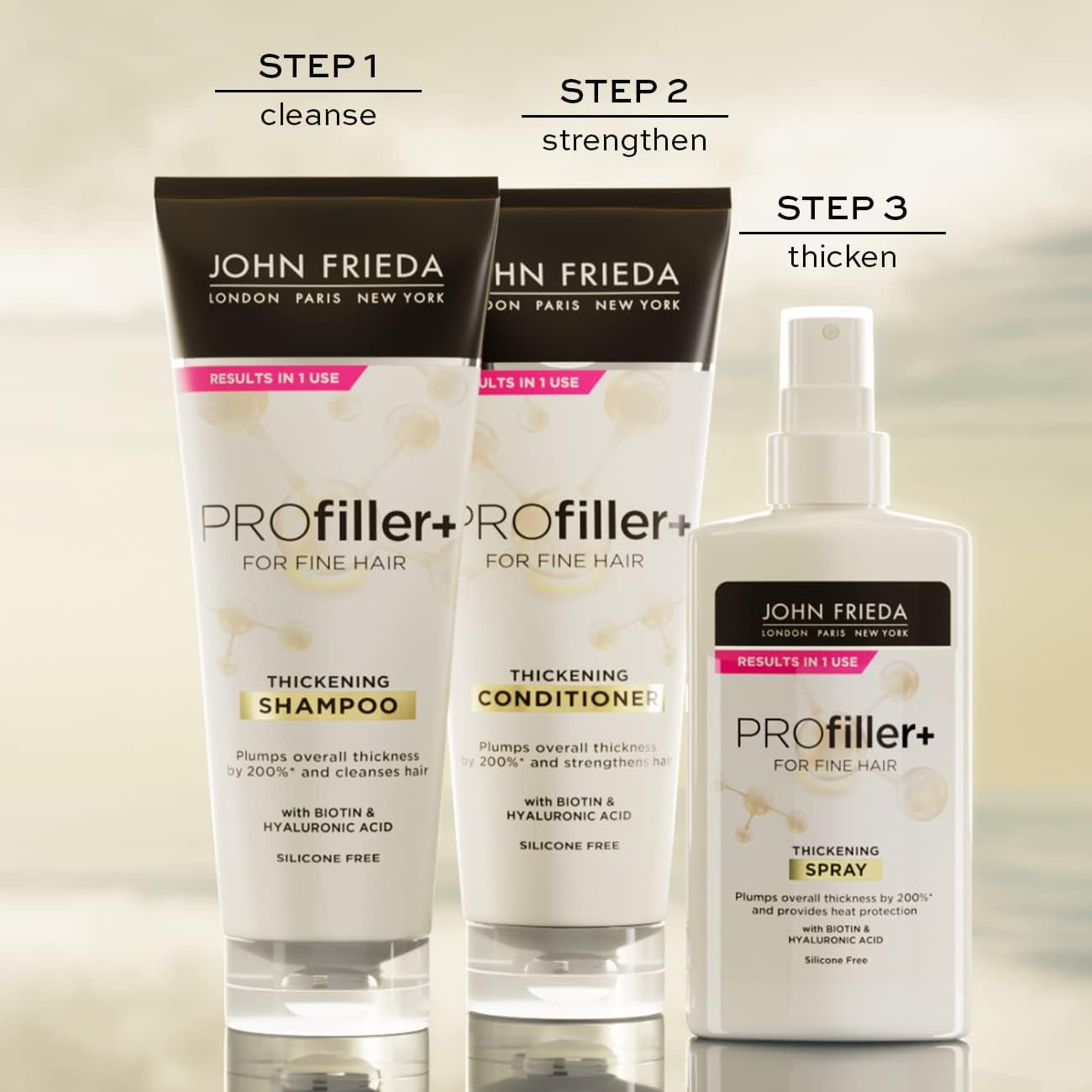 Nova Engel - Profiller+ Spray cheveux fins 150ml, volume NOVAENGEL
