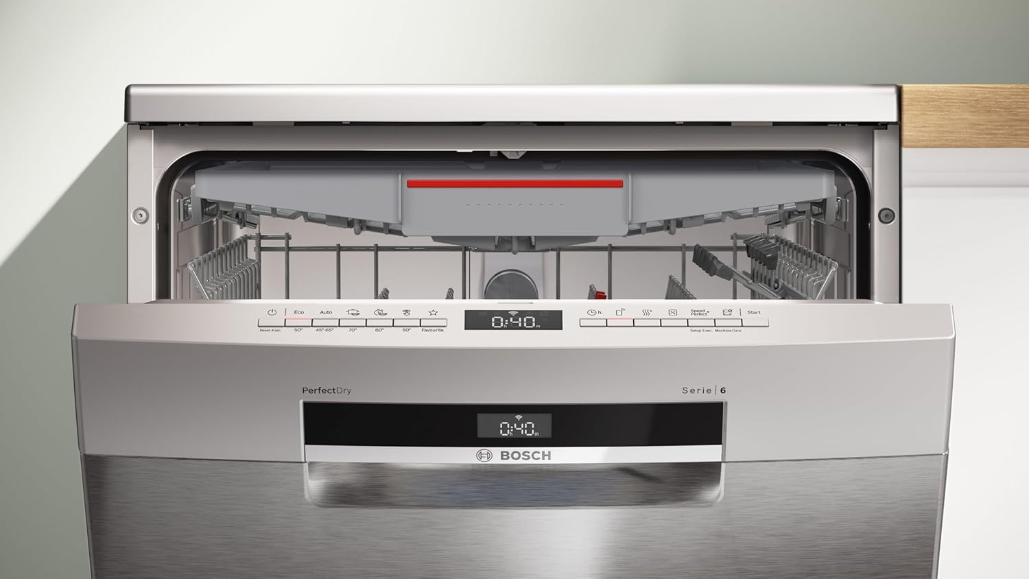 Bosch - série 6 - 60cm - lave-vaisselle pose libre acier brossé 
