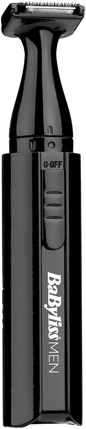 BaBylissMEN - tondeuse cheveux/barbe Carbon Titanium - coupe précise, accessoires - E978E