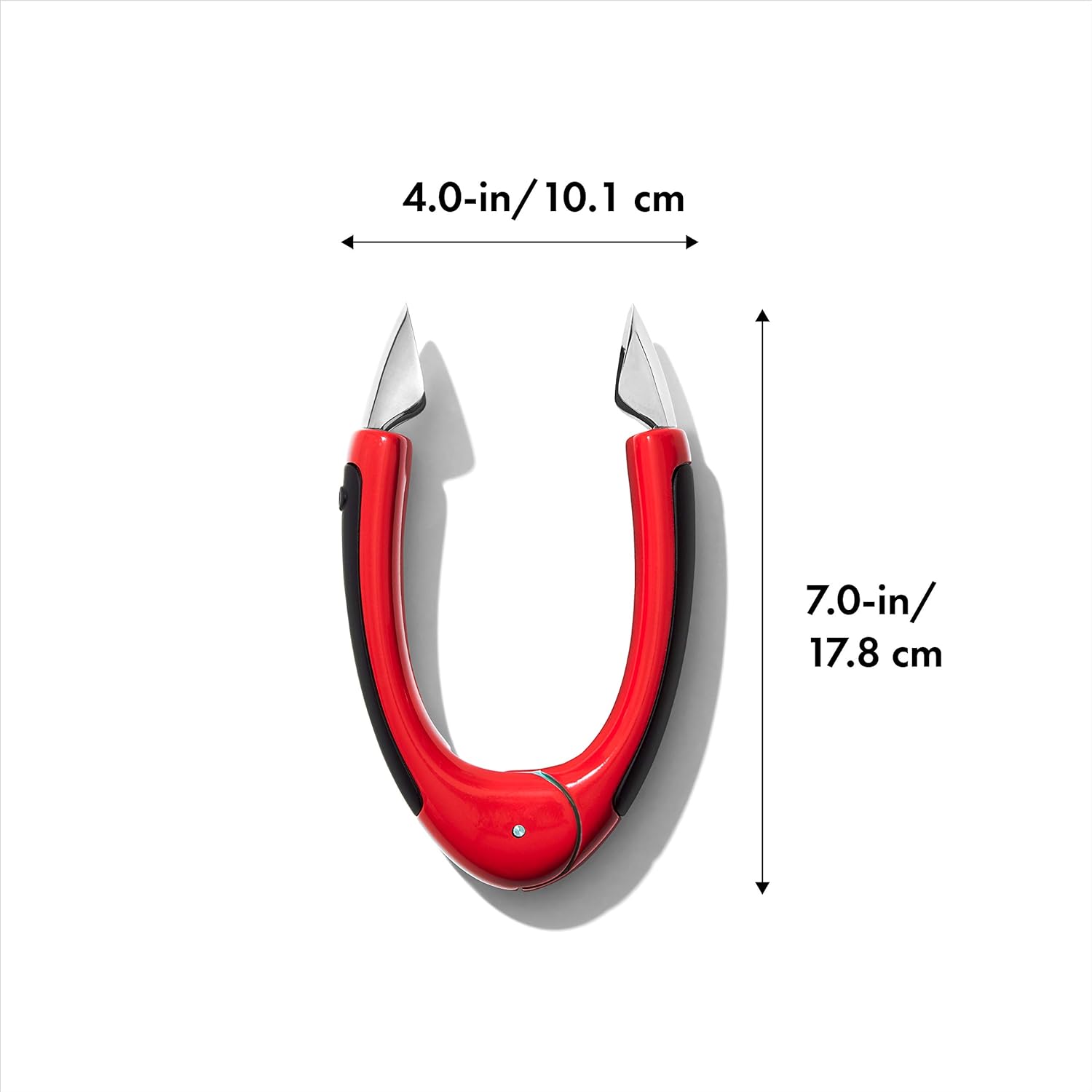 OXO - Good Grips - équeuteur inox fraises et tomates - prise ergonomique