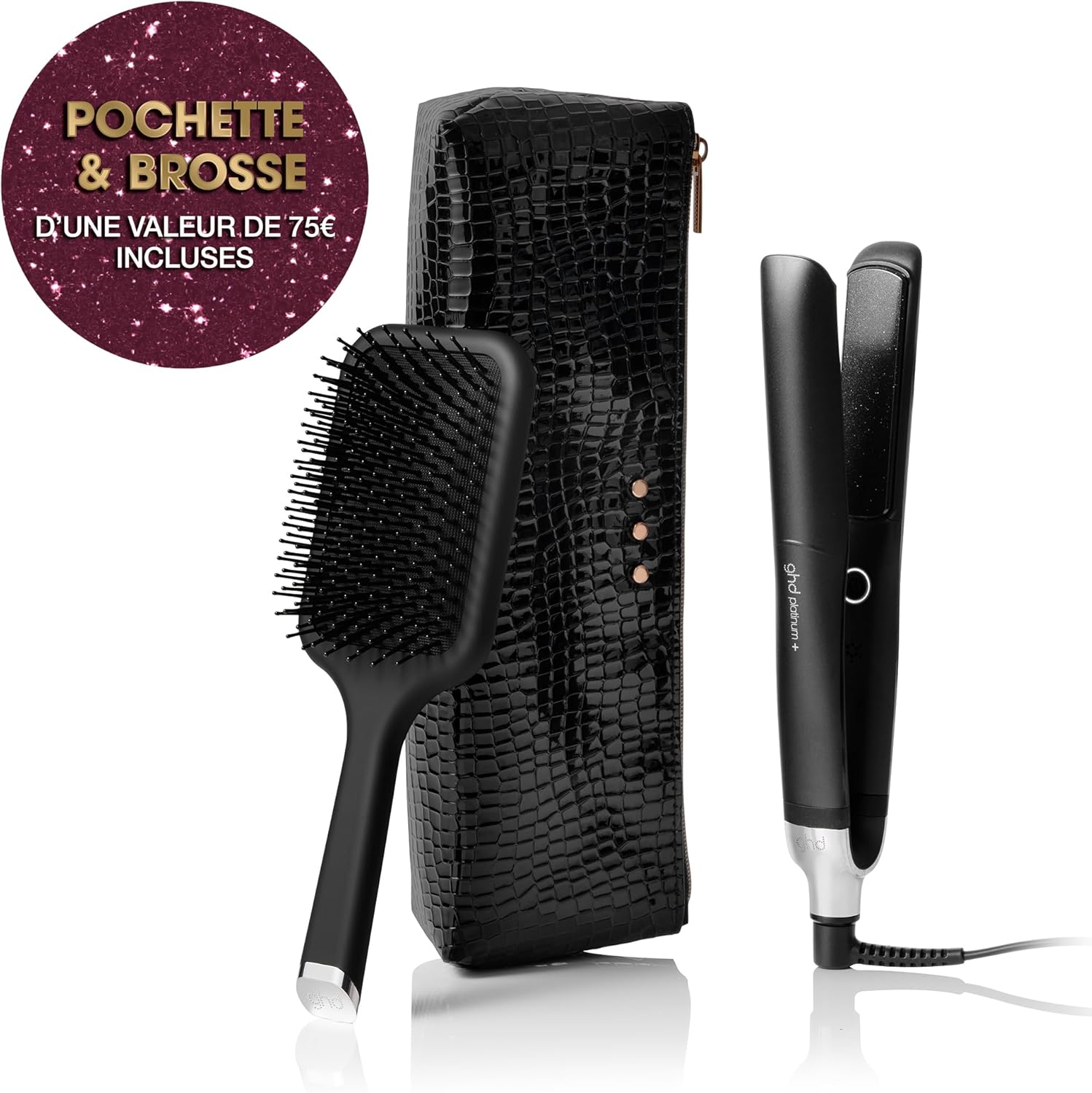 ghd - Platinum+ - fer à lisser professionnel, lissage en un passage, cheveux brillants et forts