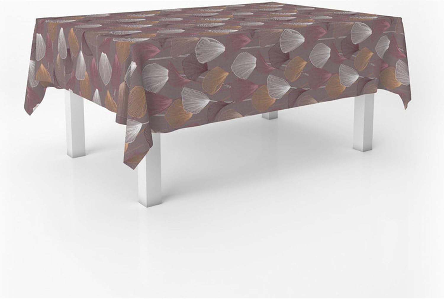 Nappe en toile cirée - DUERO Lilas - 140x140 cm - anti-taches, imperméable