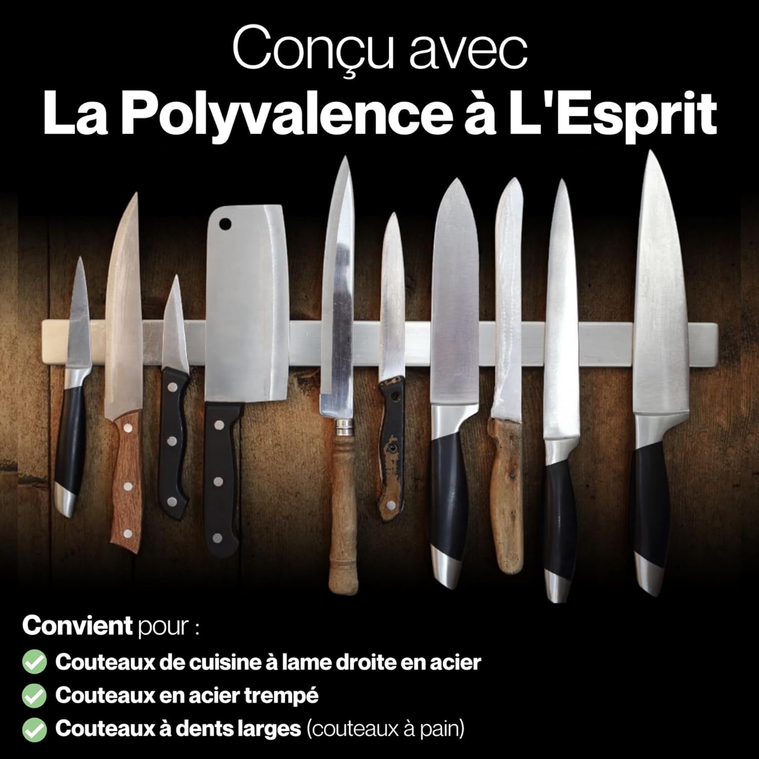 Lantana - Smart Sharp 3 phases - aiguisage diamant/céramique/tungstène - finition noire/chromée