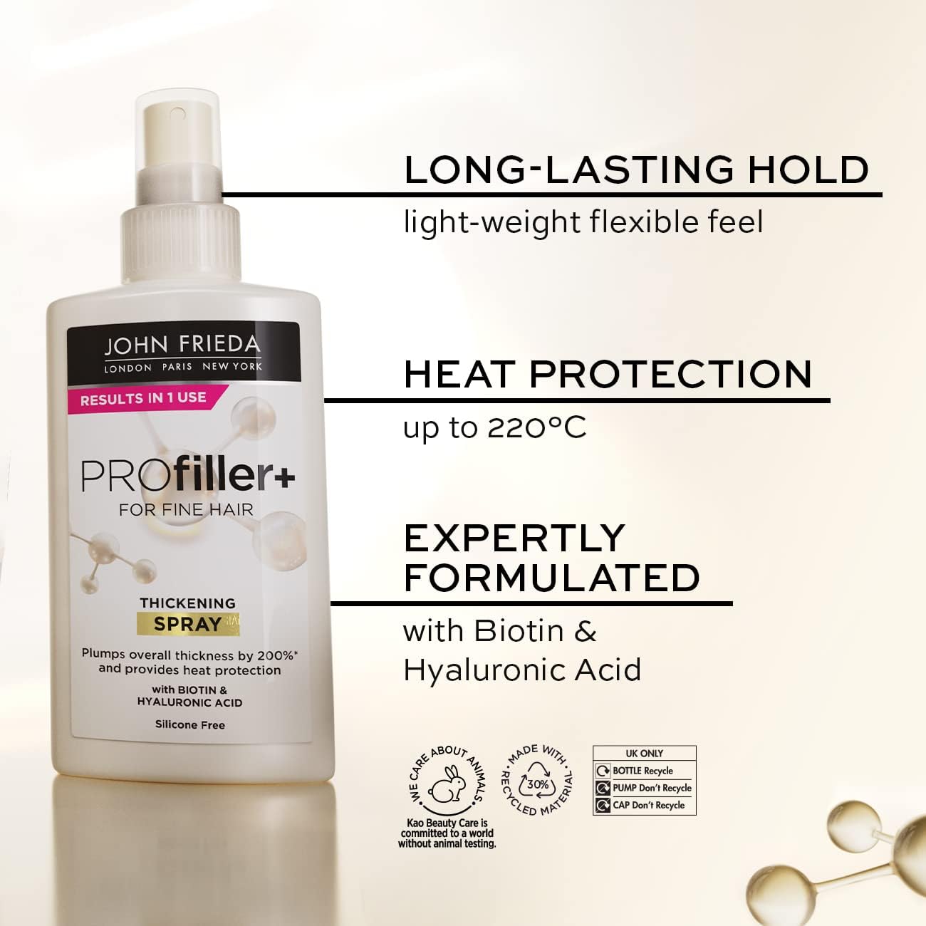 Nova Engel - Profiller+ Spray cheveux fins 150ml, volume NOVAENGEL
