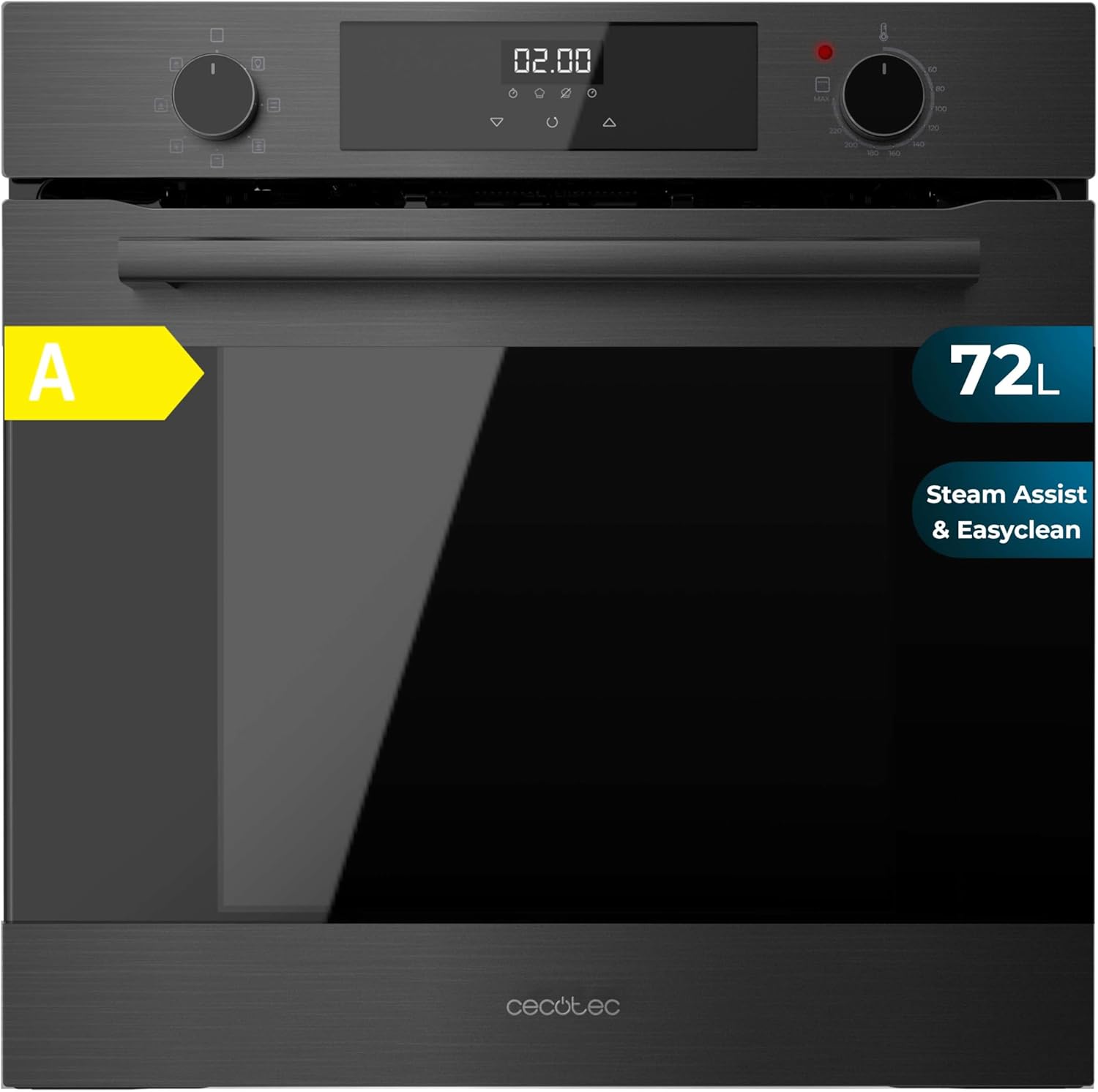 Cecotec - Bolero Hexa, 60cm, 2800W, 72L, multifonction, 7 modes, M226000