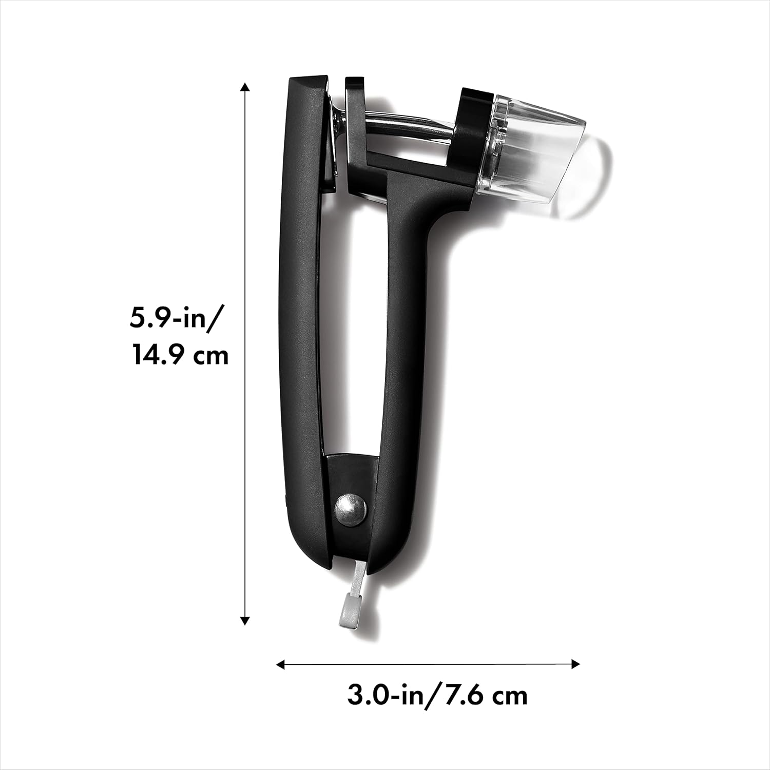 OXO - Dénoyauteur à cerises noir, plastique robuste, ergonomique, 11316300