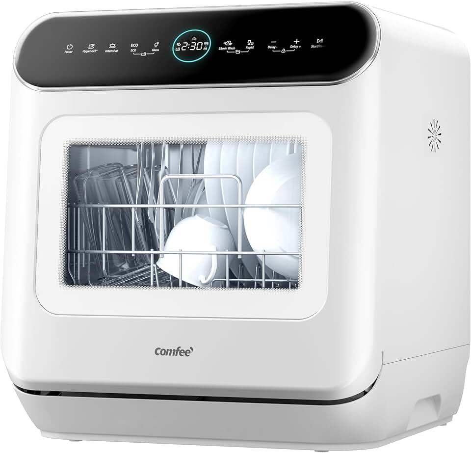 COMFEE' - compact 3 couverts - 7 programmes, écran LED,