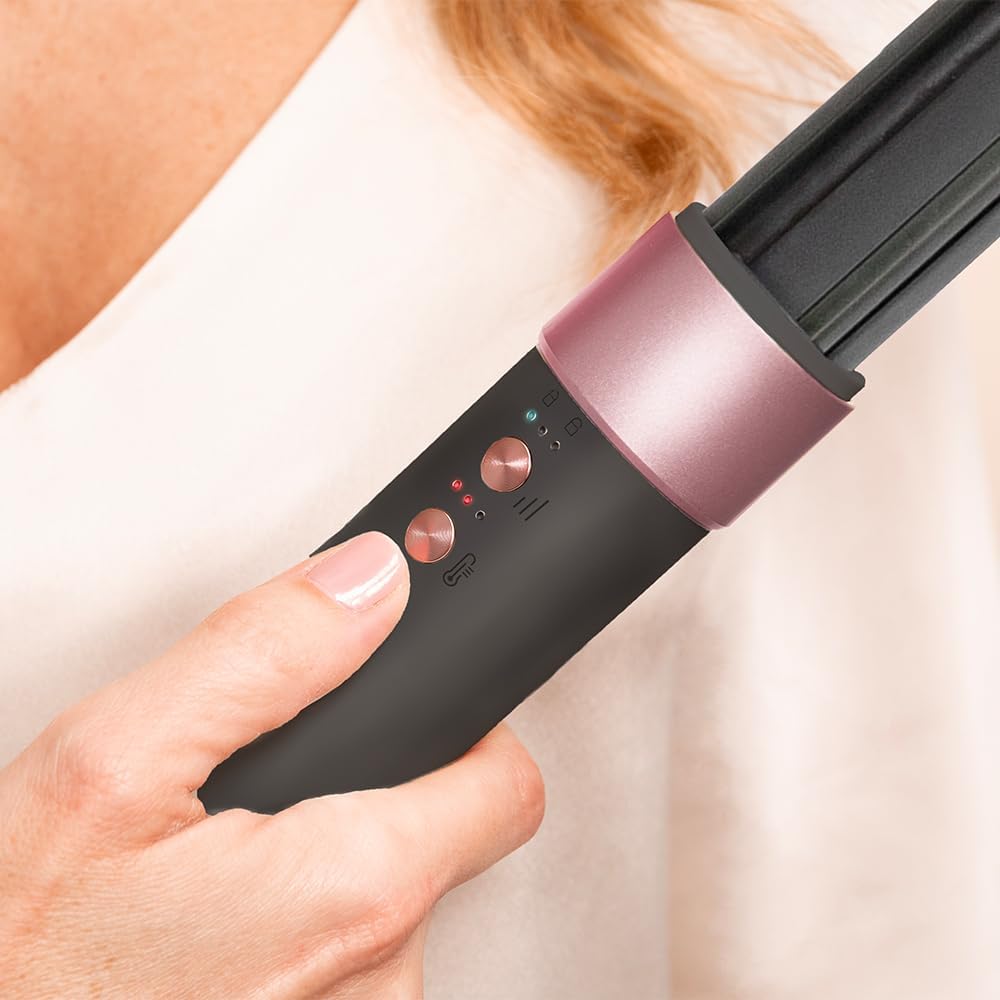 Cecotec - Brosse soufflante AirGlam - 1400W, Coanda, 3 vitesses, contrôle chaleur intelligent