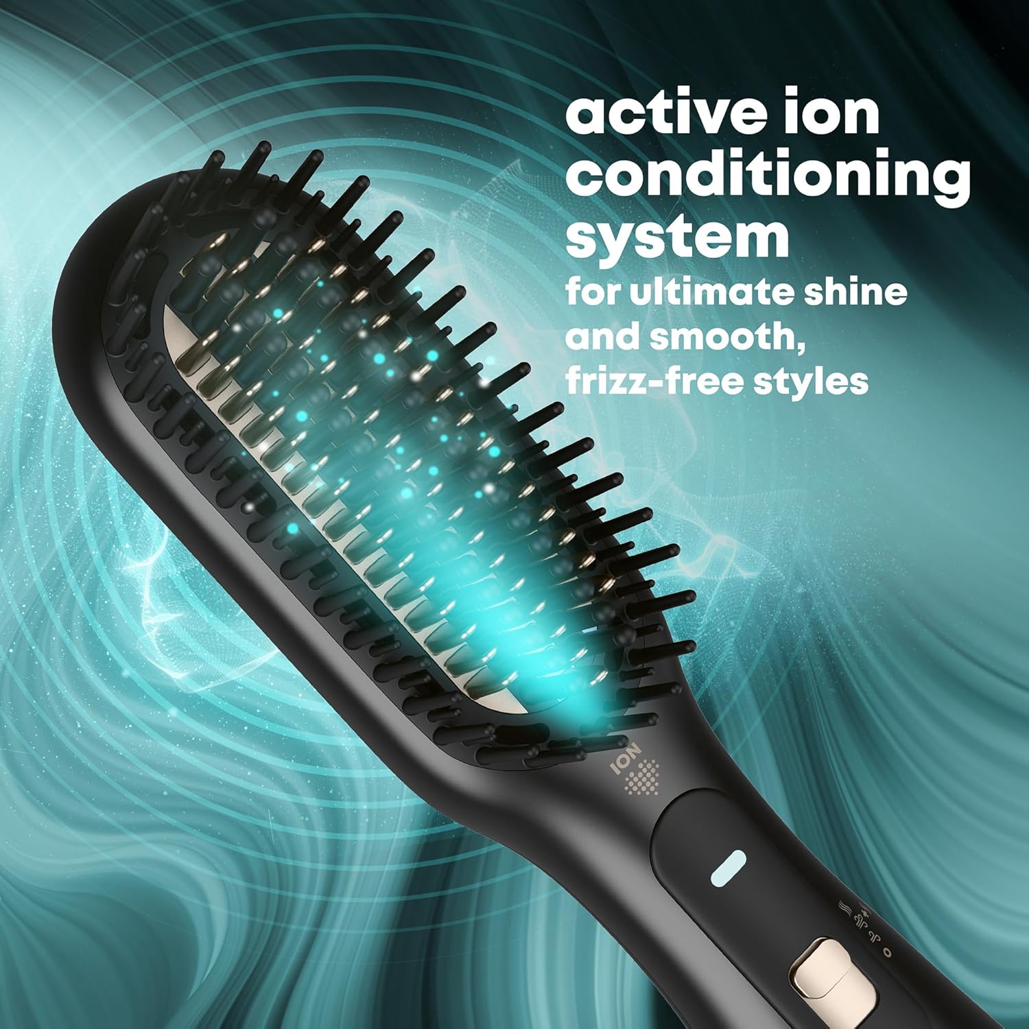REVAMP - Deepform - brosse lissante chauffante céramique - séchage & lissage 2 en 1, huiles brillance