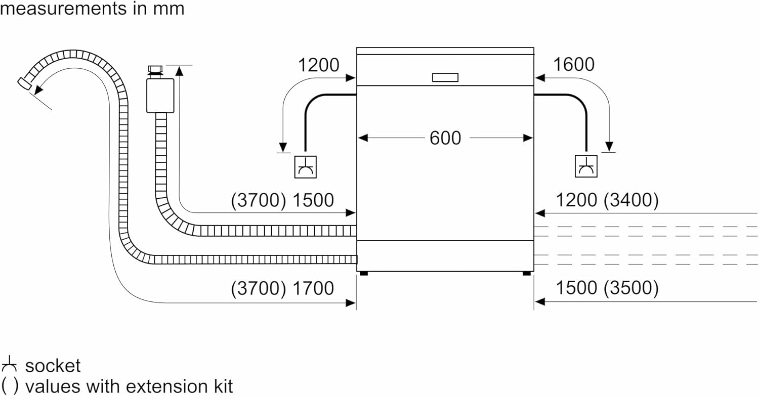 Bosch - Série 4 - 60 cm acier brossé