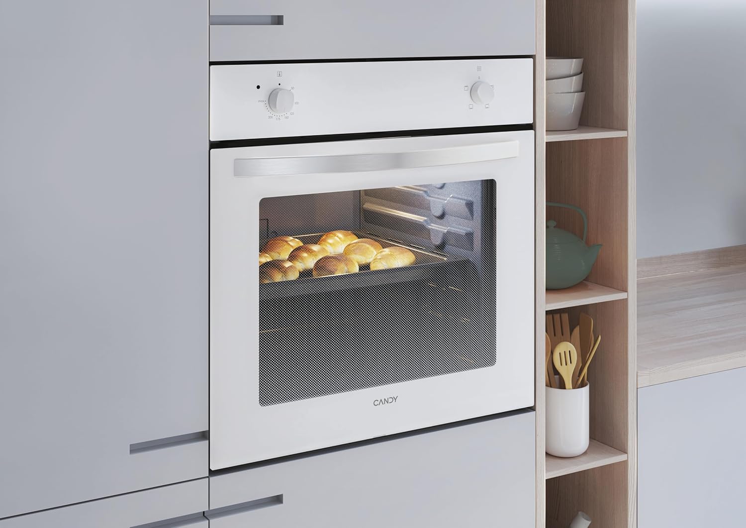 Candy - Four encastrable Idéa 70L convection naturelle émail lisse FIDC B100