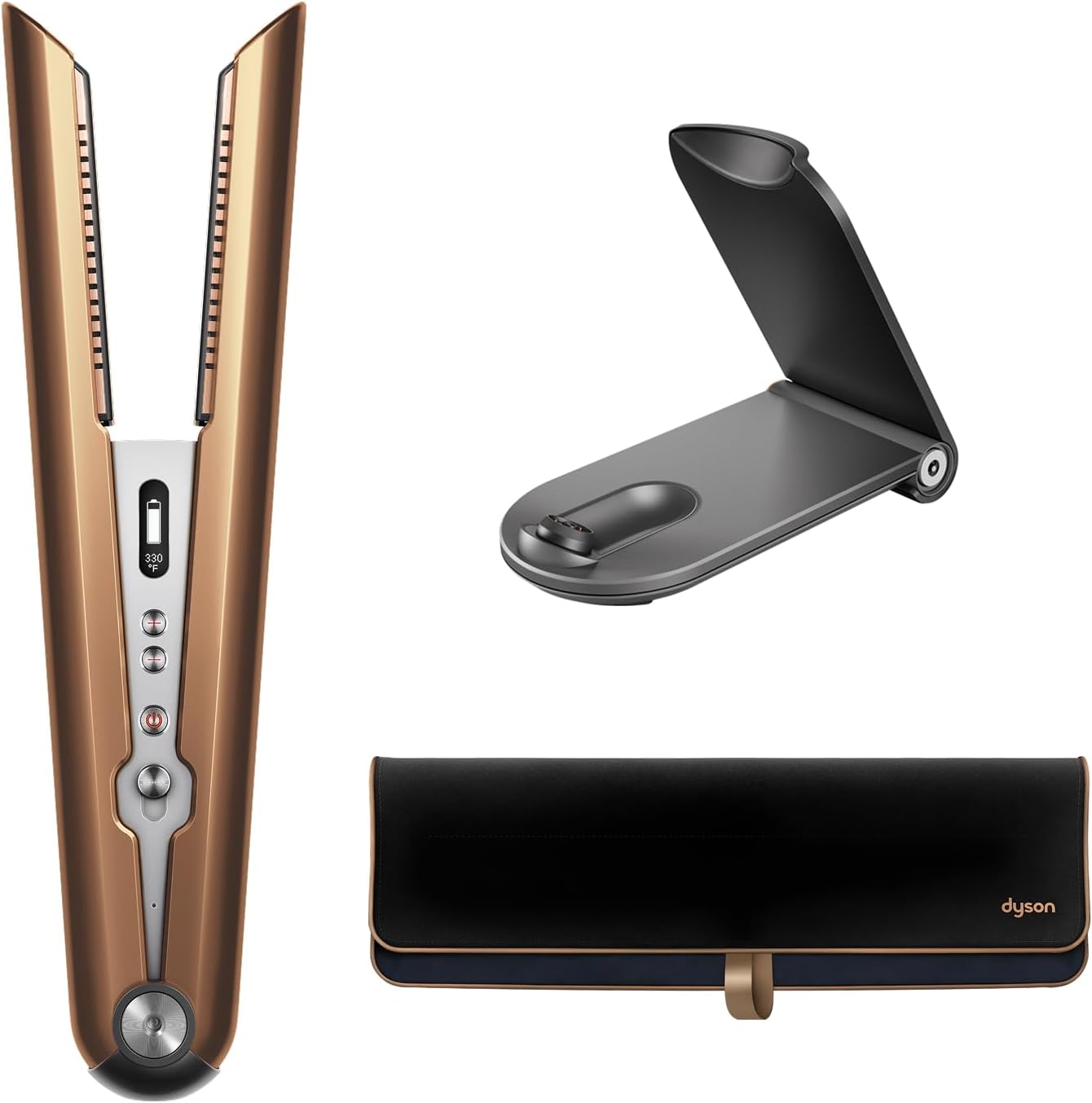 Dyson - Corrale - lisseur compact sans fil, contrôle intelligent