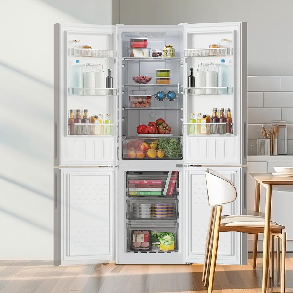 Cecotec - Bolero CoolMarket Combi 250 - 250L, No Frost, Inverter Plus, Multi Air Flow, classe D