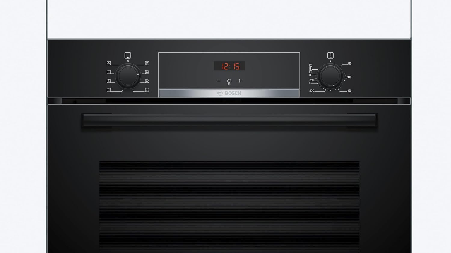 Bosch - Four encastrable Série 4, noir, multifonction, HBA553BA3F