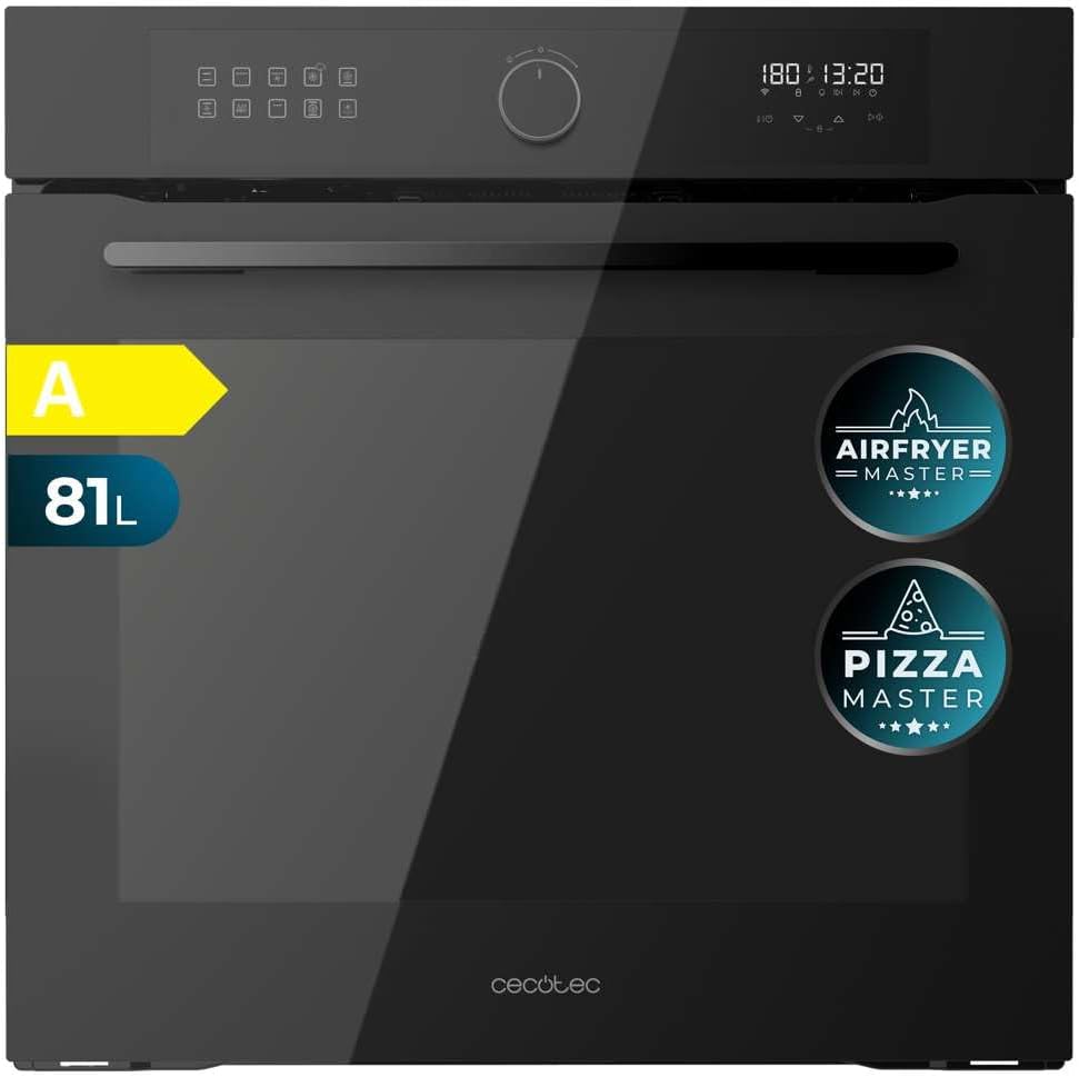 Cecotec - Bolero Hexa, 60 cm, 81L, Airfryer, Vapeur, 3D, 3400W, AF316000