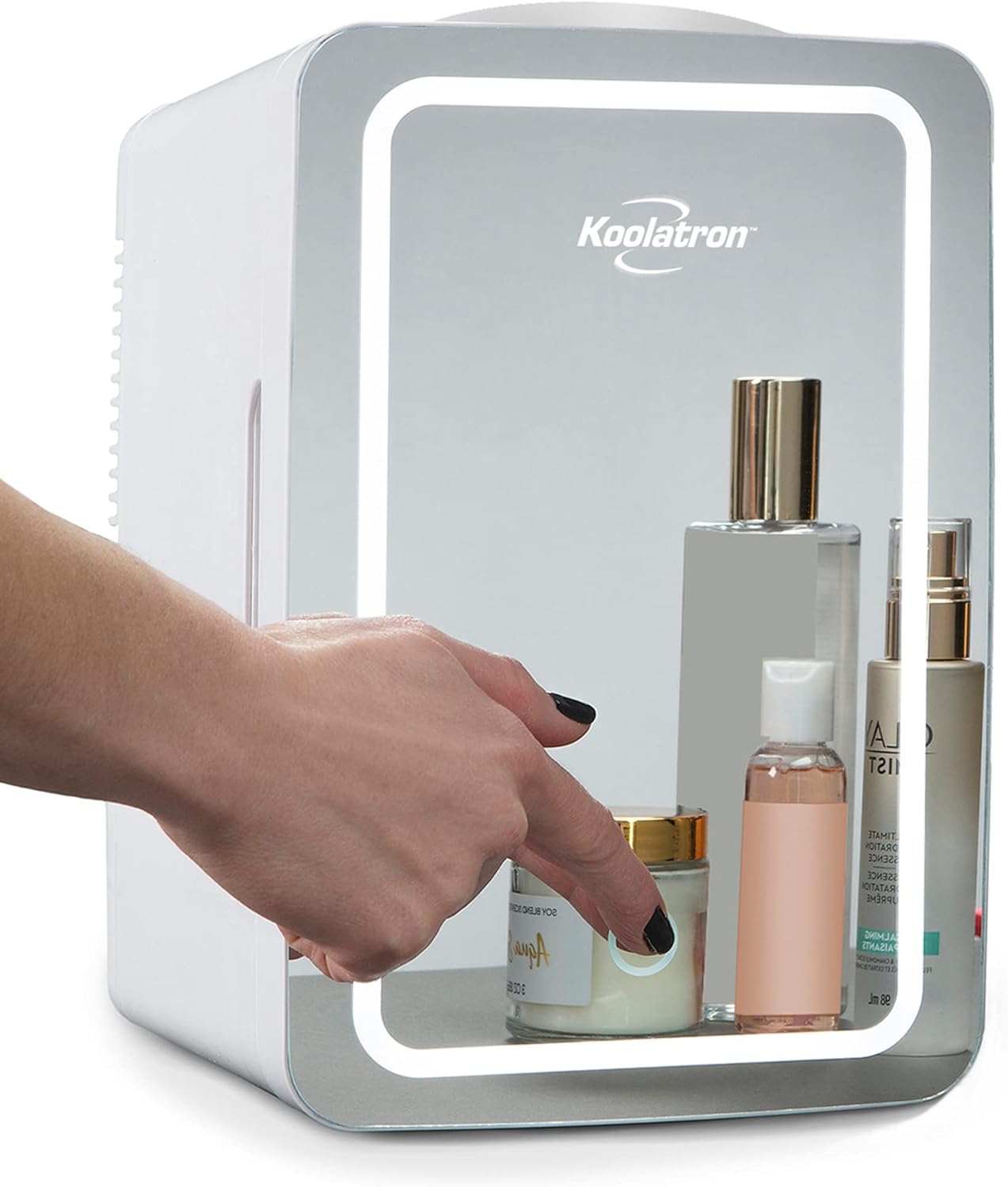 Koolatron - mini frigo 4L/6 canettes, portable argenté, thermoélectrique