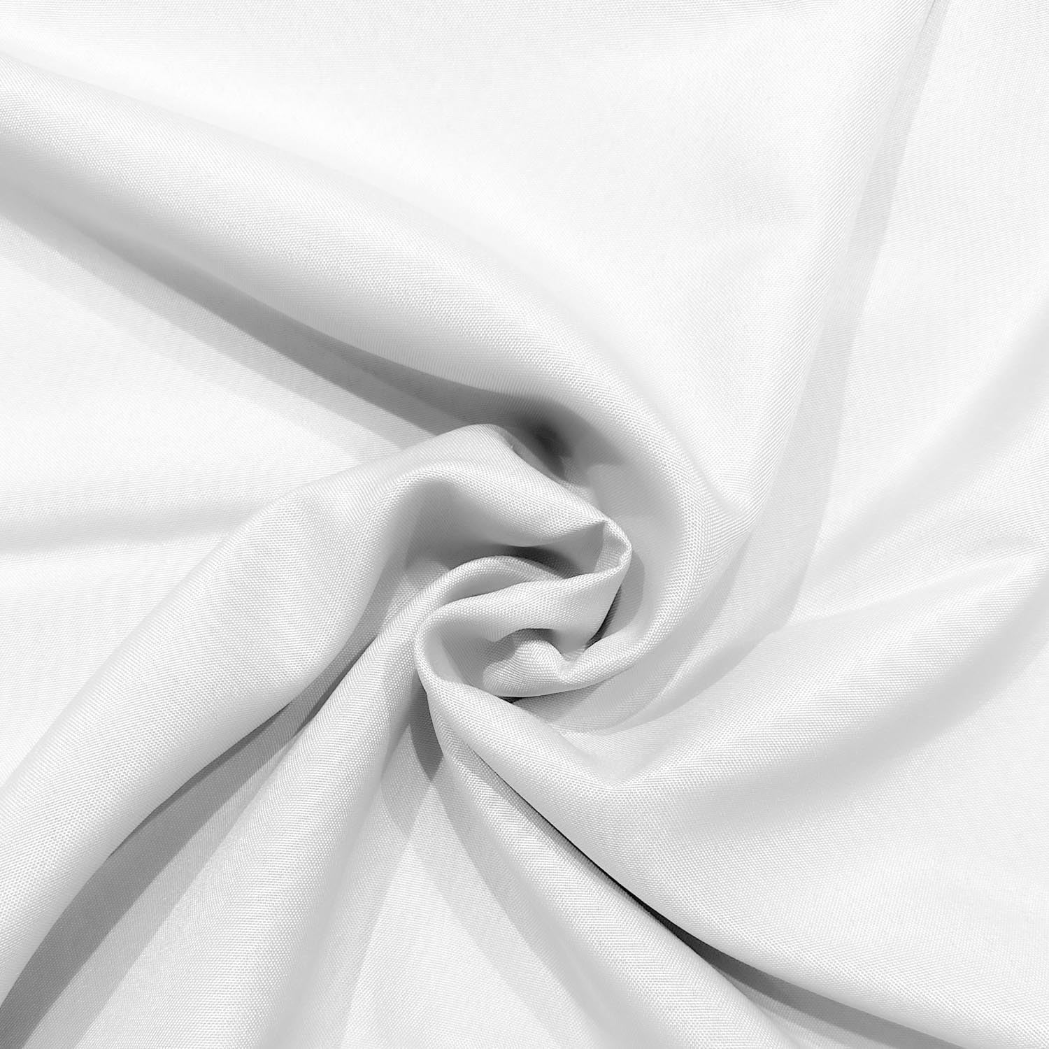 Soleil d'Ocre - Nappe Rectangle Alix - 140x200 cm - polyester blanc, anti-tâches