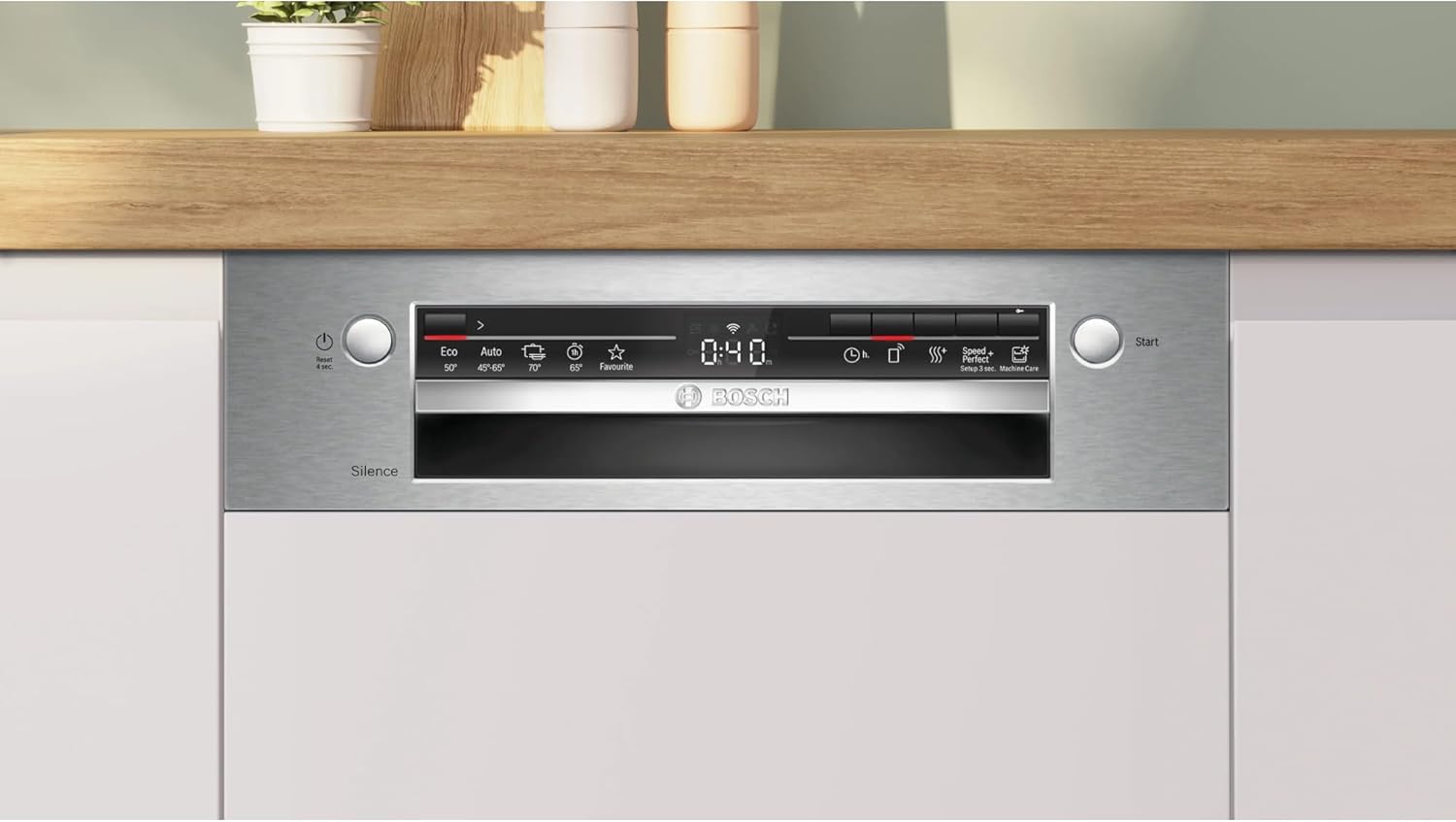 Bosch - Série 2 - 45 cm - lave-vaisselle encastrable 10 couverts Home Connect - SPI2HKS42E