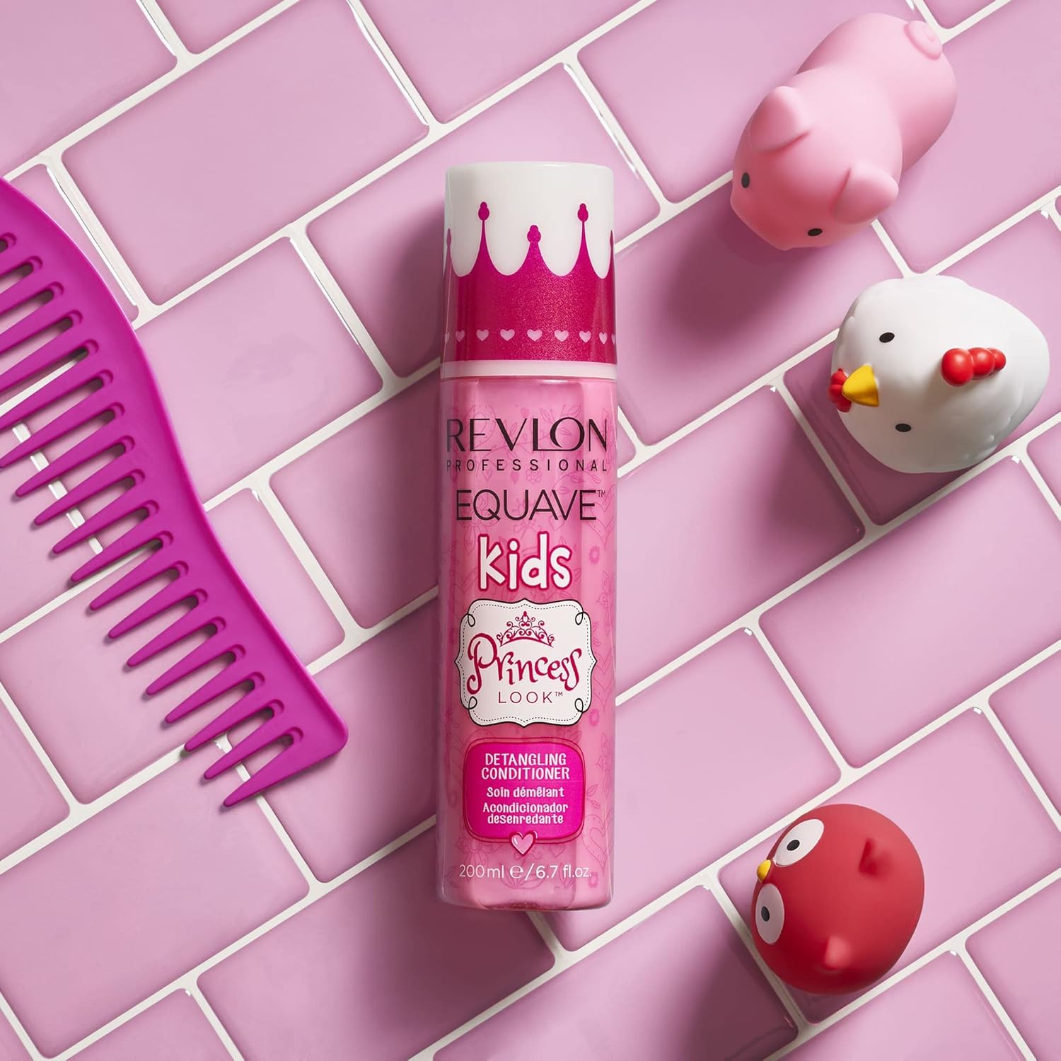 Revlon Professional - Equave Kids - 200ml - Soin démêlant sans rinçage, nourrit et protège, sans paraben ni sulfate