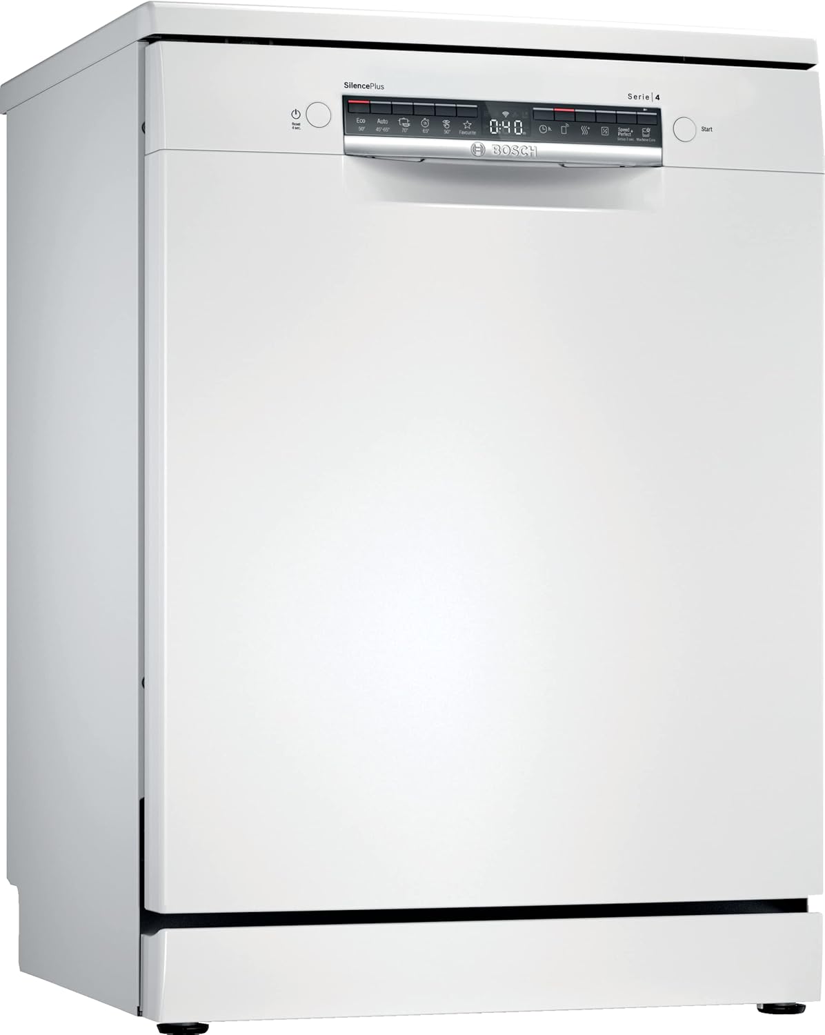 Bosch - Série 4 60cm, 12 couverts, silencieux, Home Connect