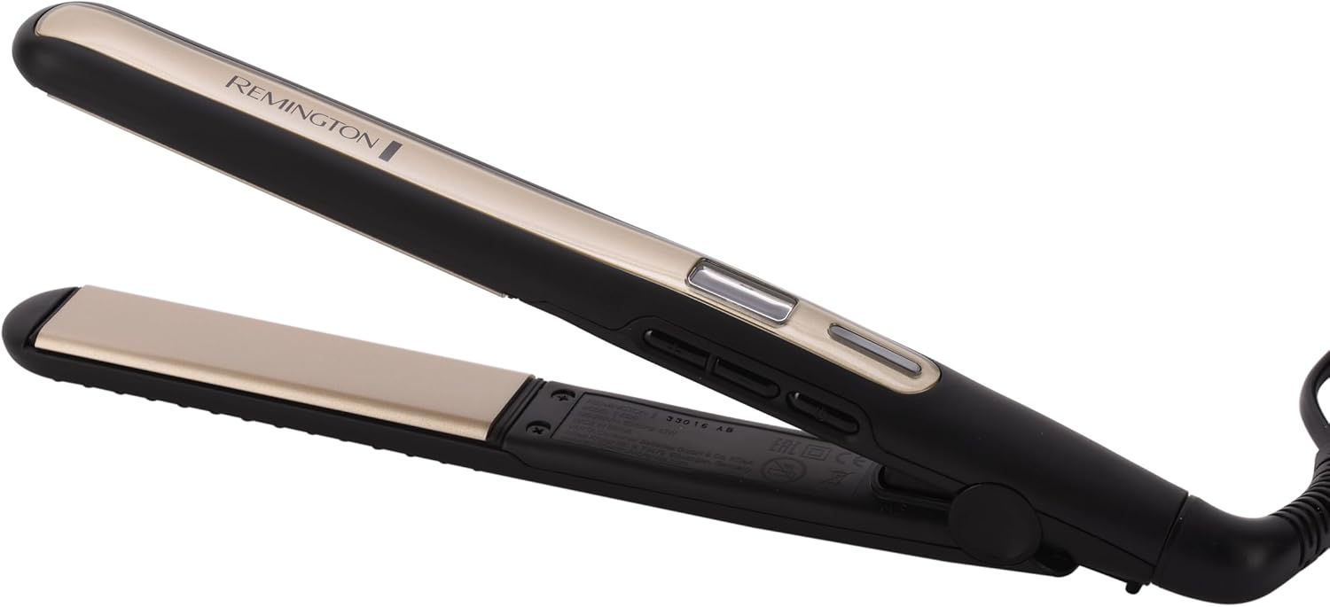 Remington - Sleek & Curl - lisseur 2en1, céramique, écran LCD, 150-230°C, S6500