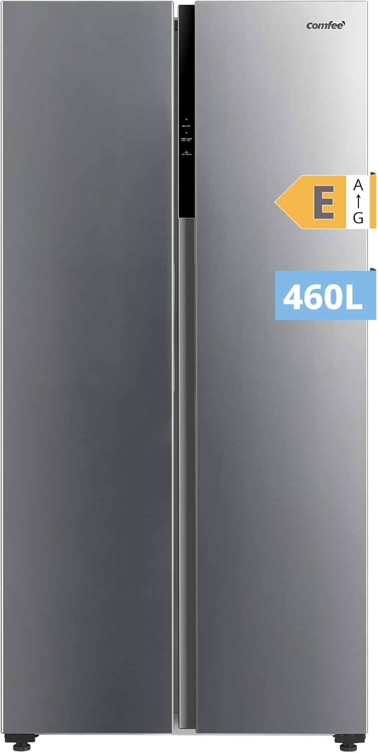 Comfee' - Réfrigérateur américain série Inox, 177,5cm, No Frost, 460L, RCS609IX2